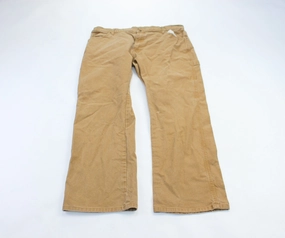 Dickie's Logo Patch Tan Carpenter Pants Active Performance Relax Mode