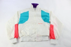 suitable for photography campers 90's Firestone Colorful Zip Up Jacket