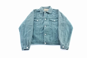 Vintage Nuovo Green Wash Denim Jacket Day To Night Wilderness