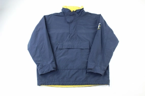 Weather Ease Nautica Competition Navy Blue Half Zip Jacket