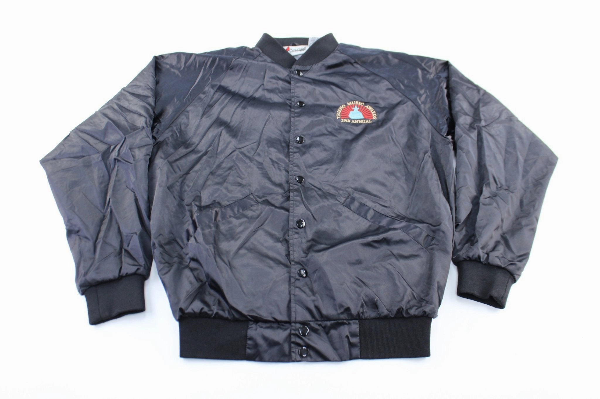 Tejano Music Awards Embroidered Bomber Jacket Camp Ready Practical Layer