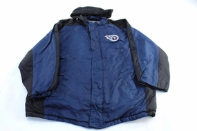 Wind Resistant Shield suitable for gift giving NFL Tennessee Titans Embroidered Zip Up Jacket
