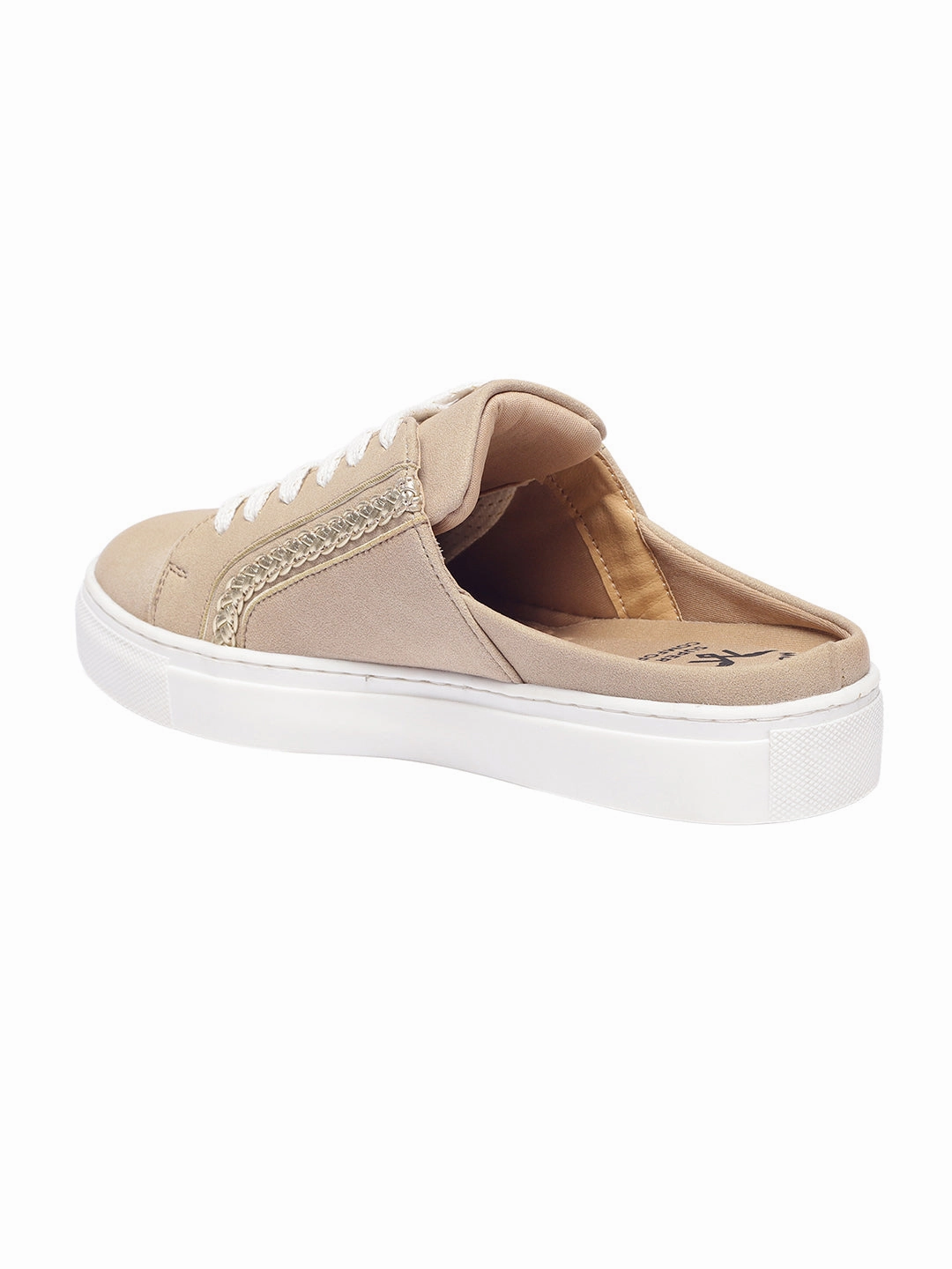 Nicola Khaki Sneakers Lightweight Synthetic Travel Ease