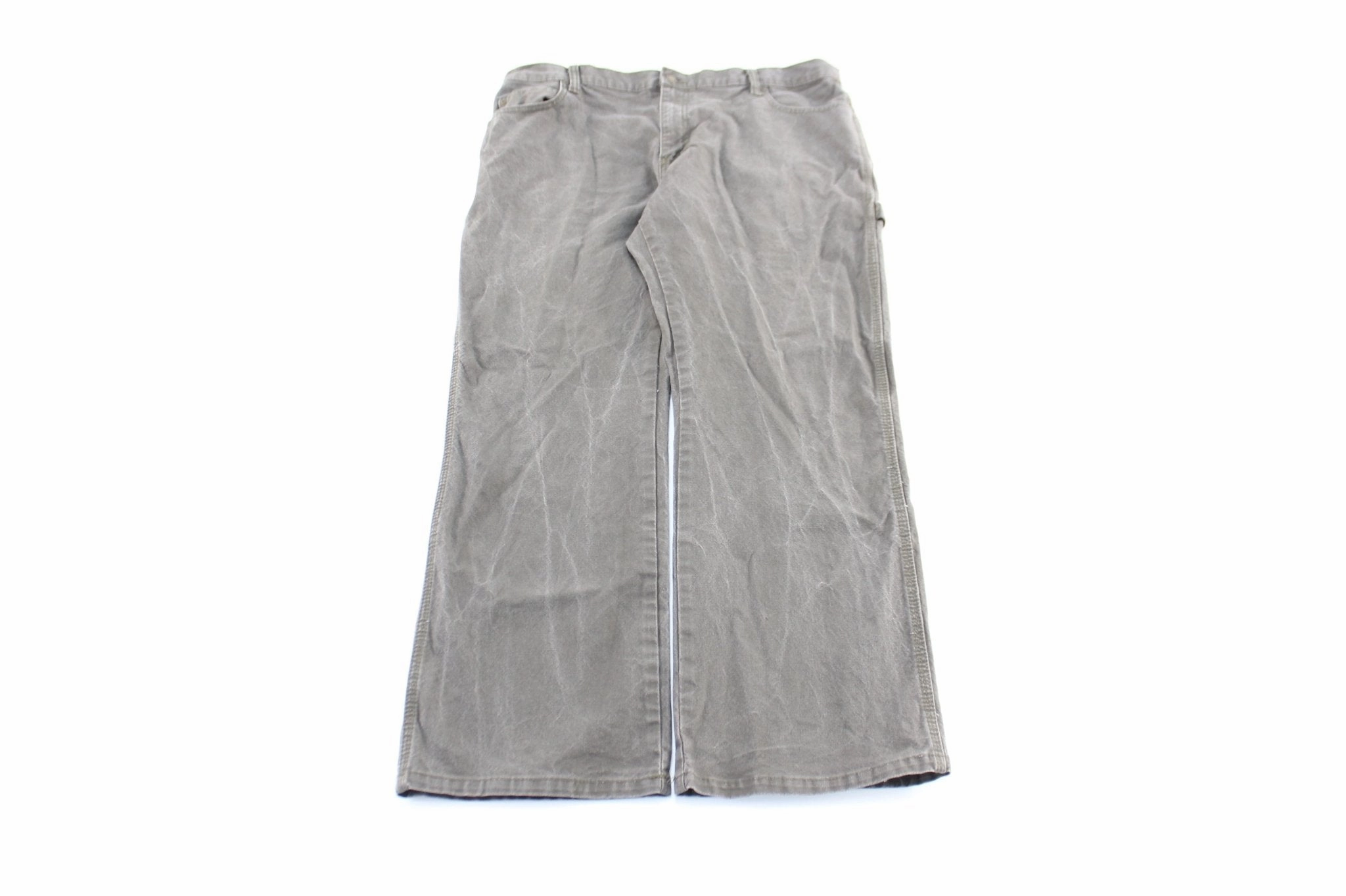 TemperatureRegulation Dickie's Logo Patch Brown Workwear Pants