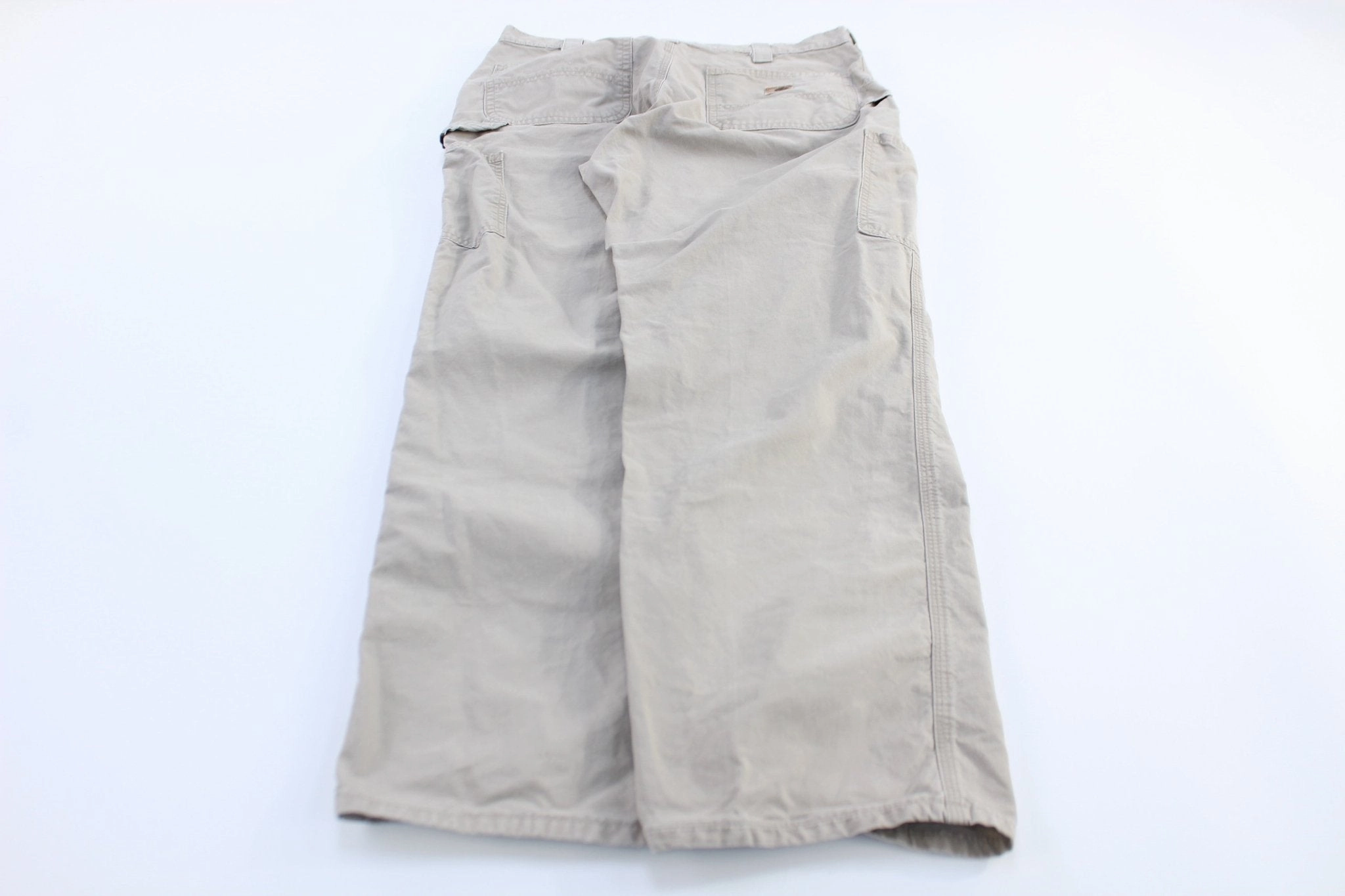 Rest Easy Soft Structure Carhartt Logo Patch Tan Carpenter Pants