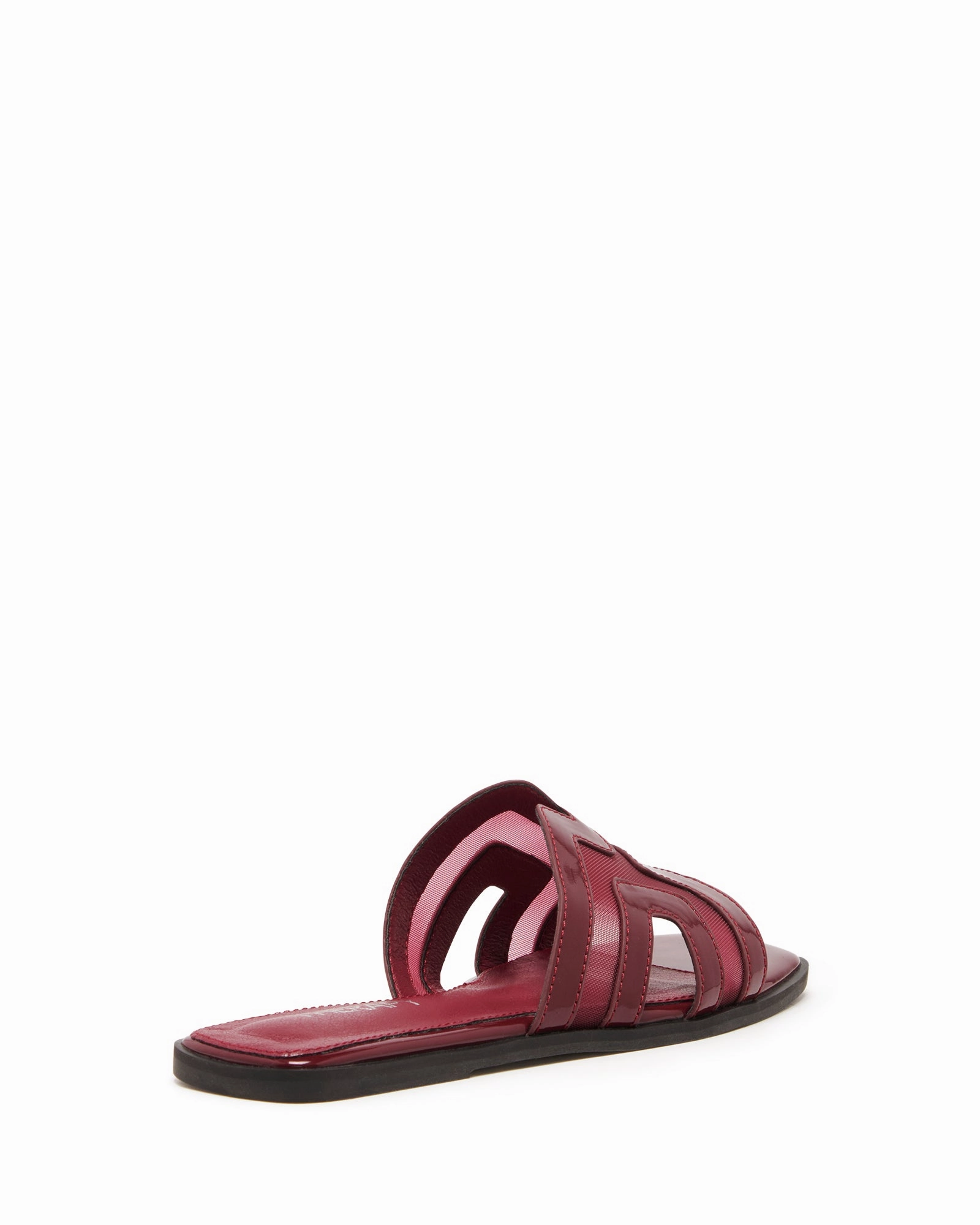 Gaze Flat Sandal Cherry Mesh Back to Nature Eco Friendly Material