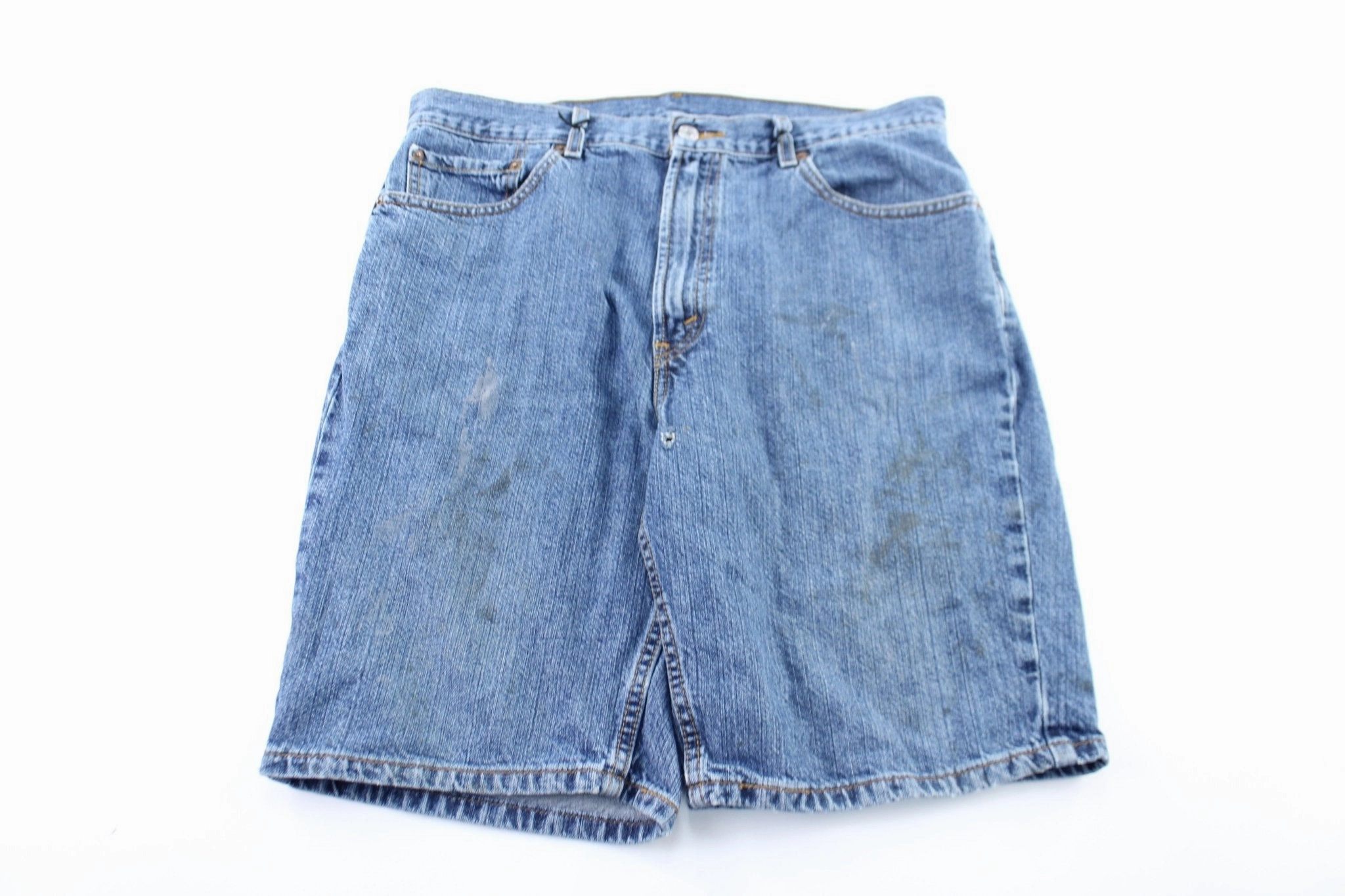 Levi's 505 Denim Shorts Dynamic Motion Sporty Chic
