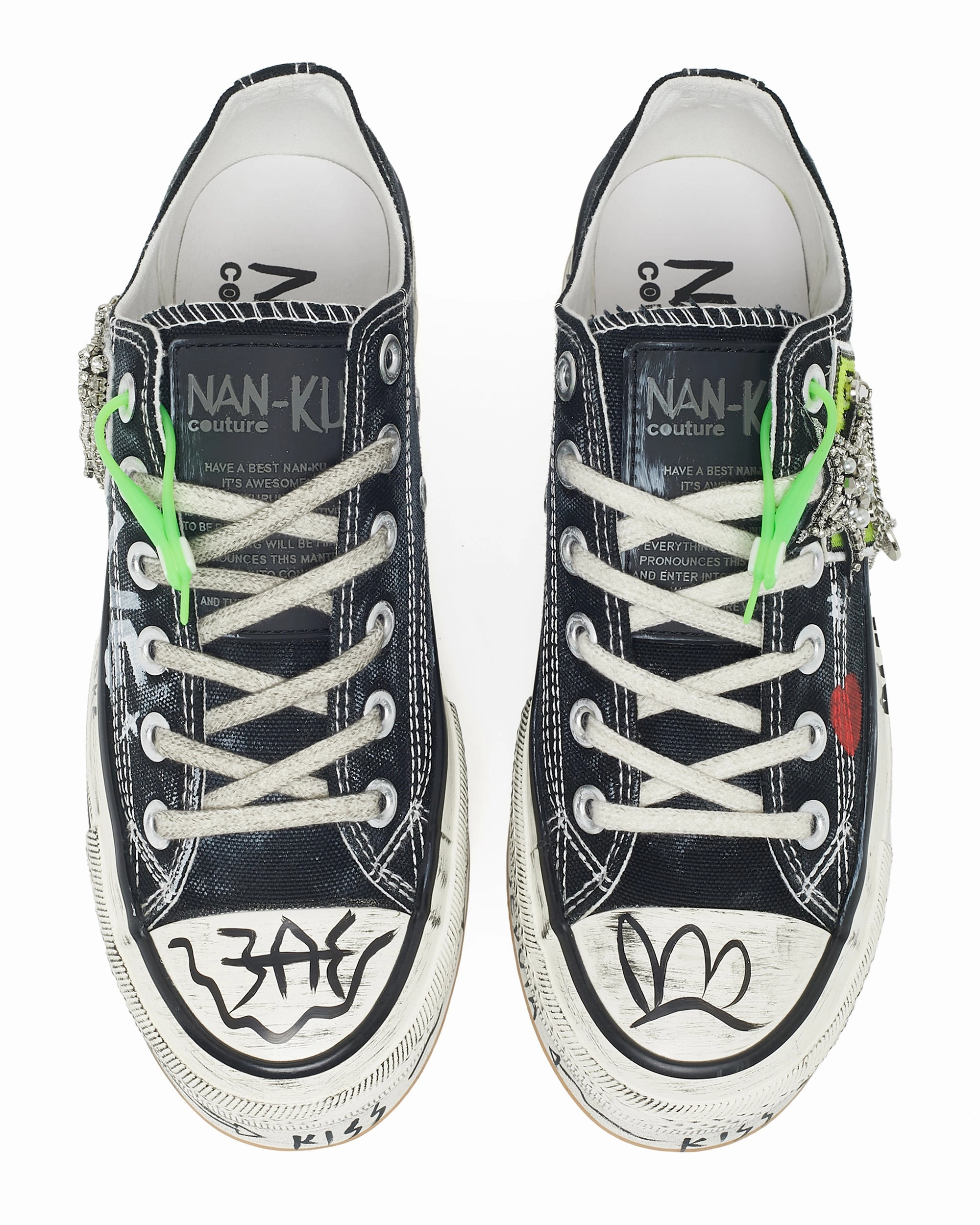 North Black Fabric Sneaker Style Trend-setting arch