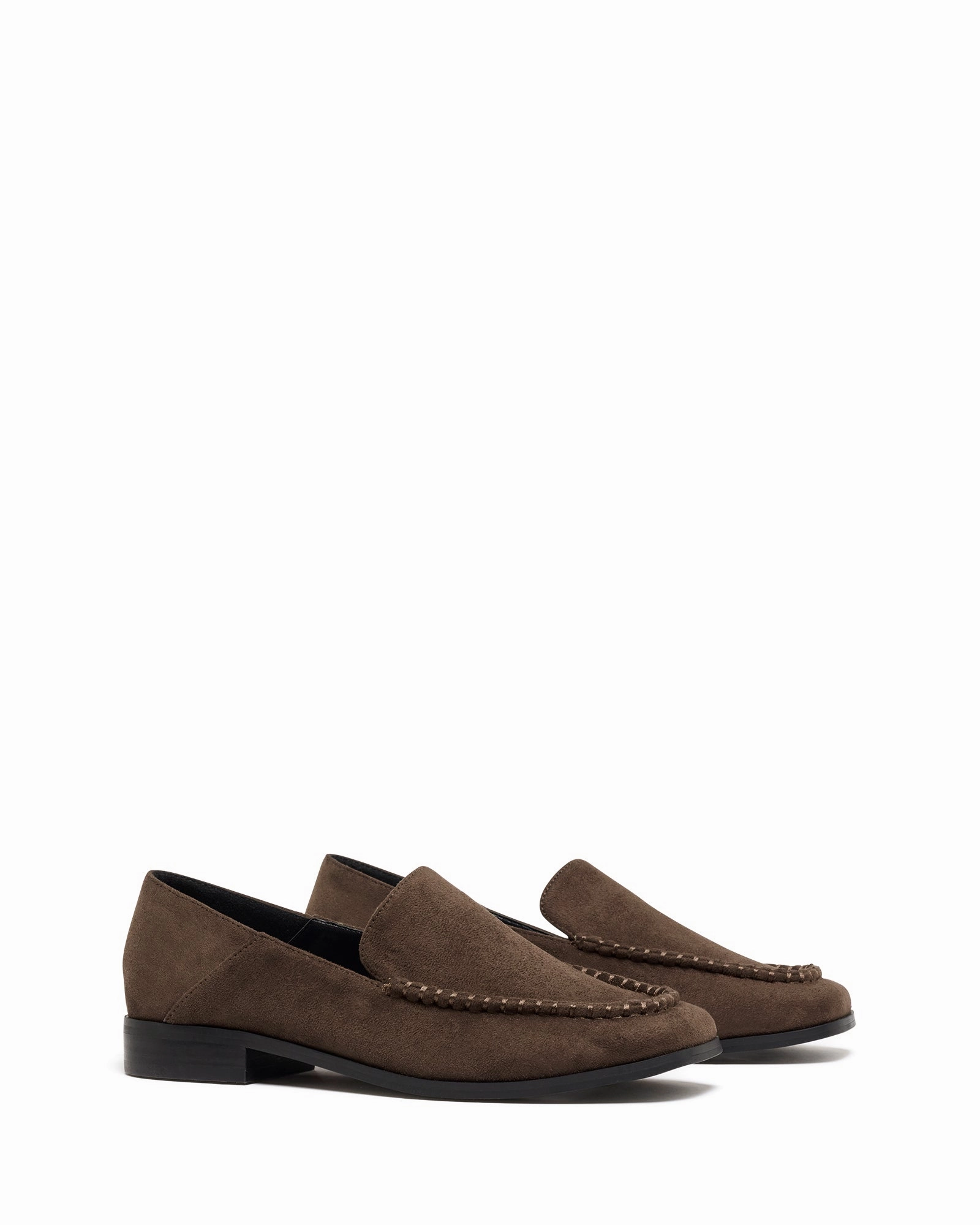 Nova Loafer Chocolate Suede Durable Fit Look Hunt