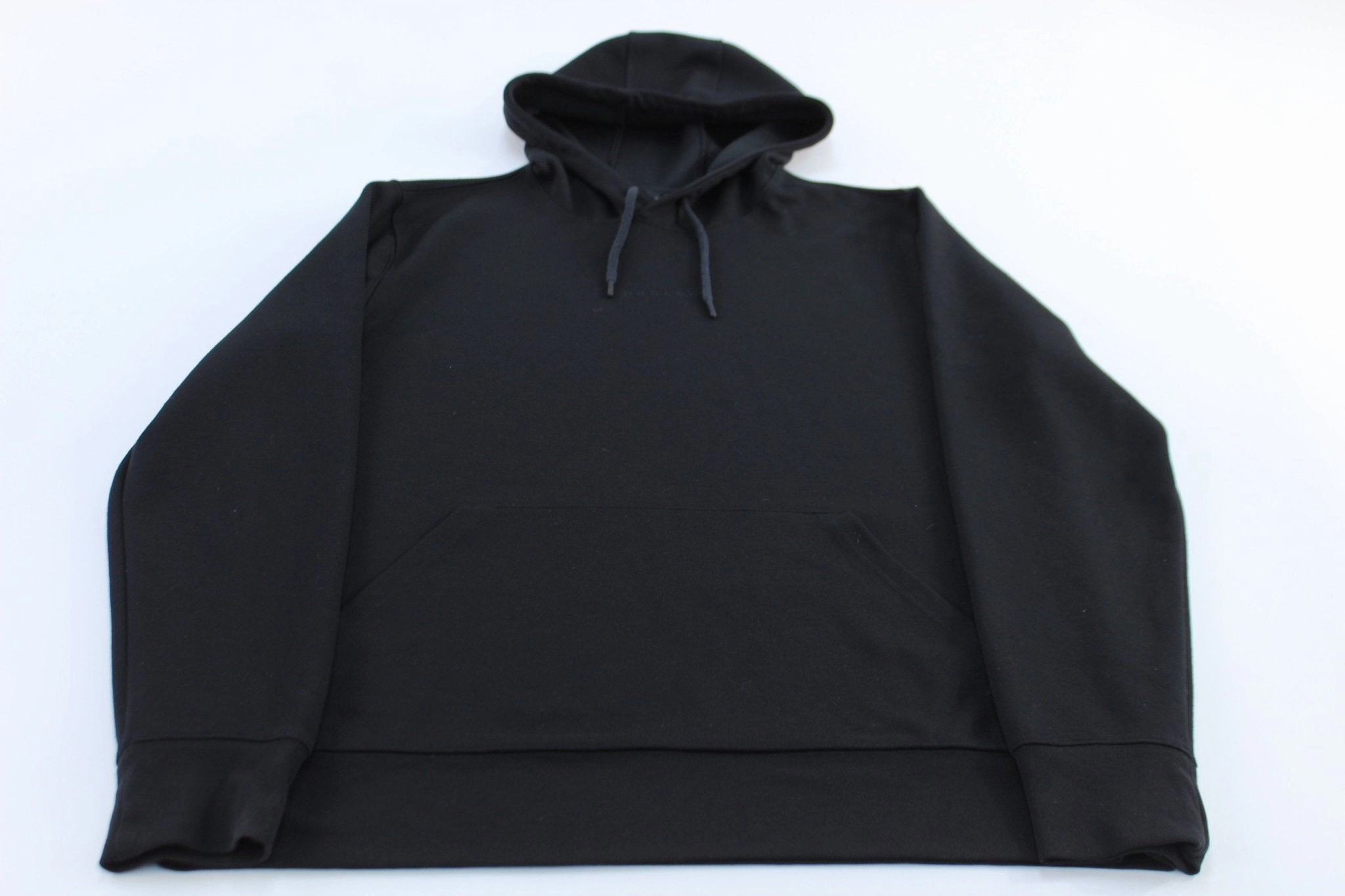 Oakley Embroidered Spellout Logo Black Pullover Hoodie Reflective accents