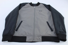 Bonded seams Noise Reducing Zippers Oakley Logo Embroidered Black & Grey Full Zip Jacket