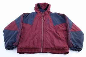 Fashion Protection 90's Adidas Embroidered Logo Full Zip Hooded Jacket