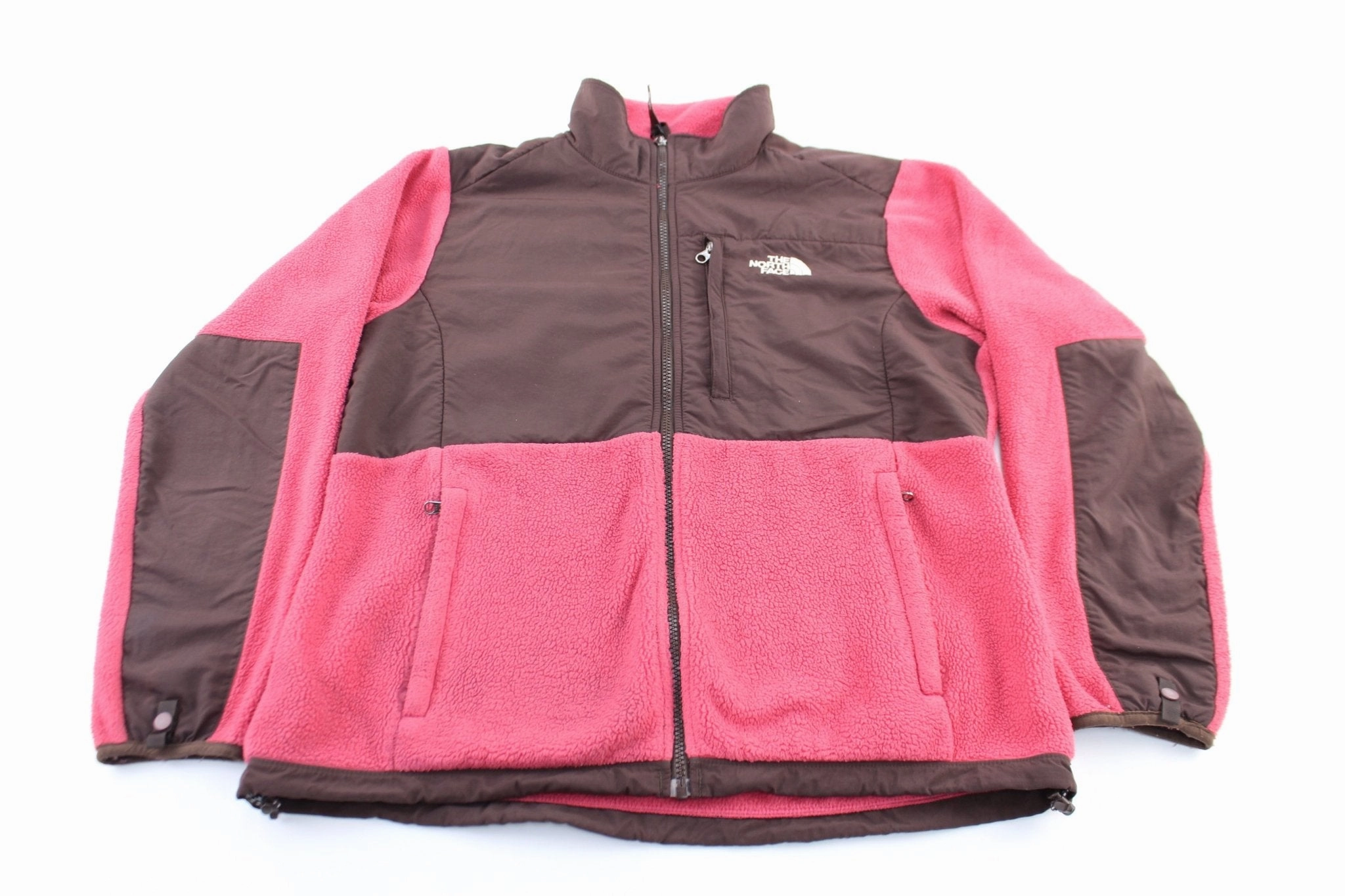 hunting Outdoor Protection Women's The North Face Embroidered Logo Pink Zip Up Jacket