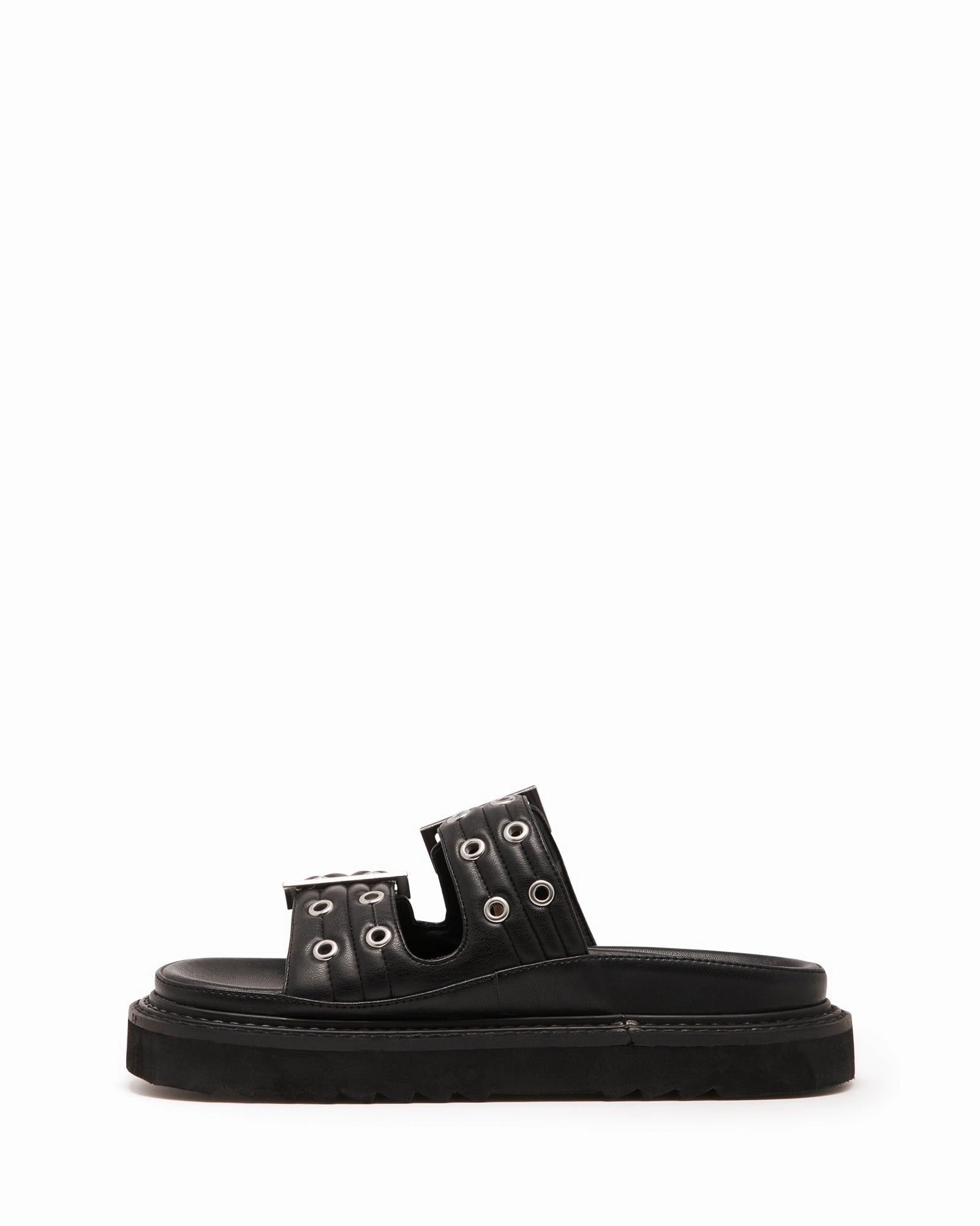 Origin Sandal Black Smooth Stainless Steel Hardware