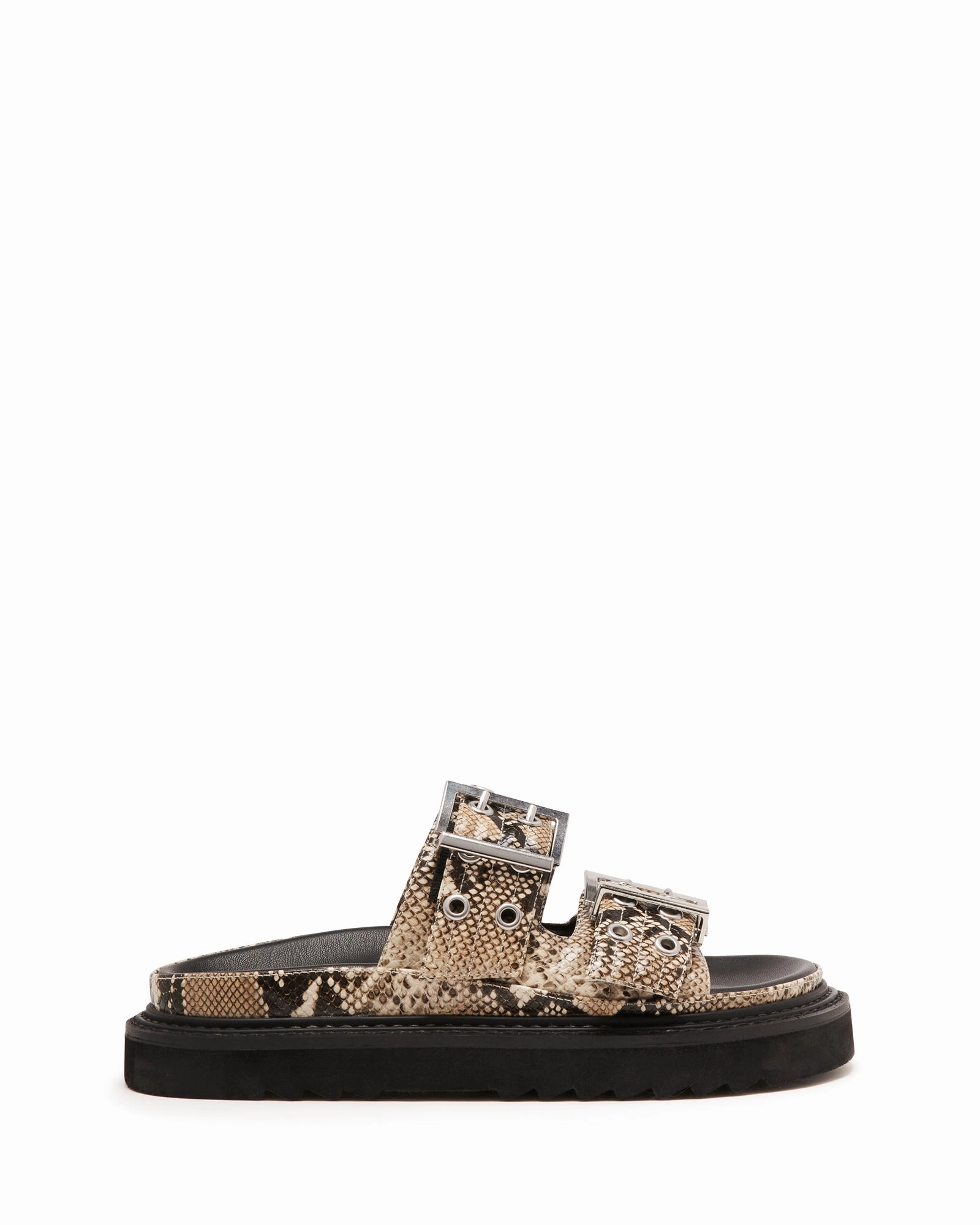 Origin Sandal Black/White Snake Breathable Travel Sandals Beaded