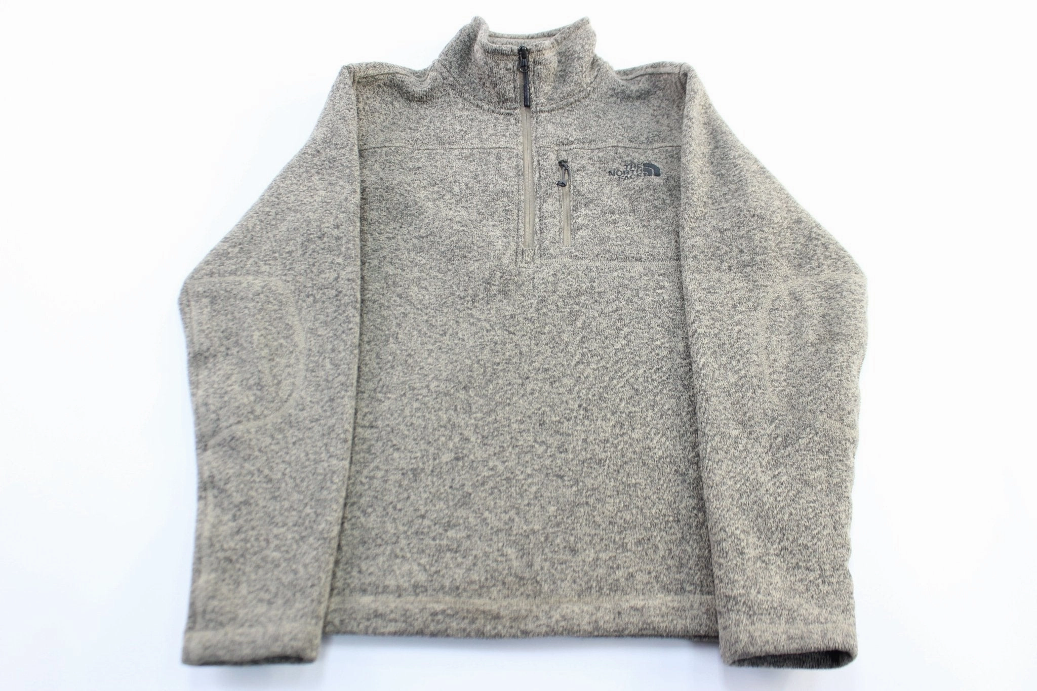 Compact Packable The North Face Embroidered Logo Grey Pepper Pullover Jacket