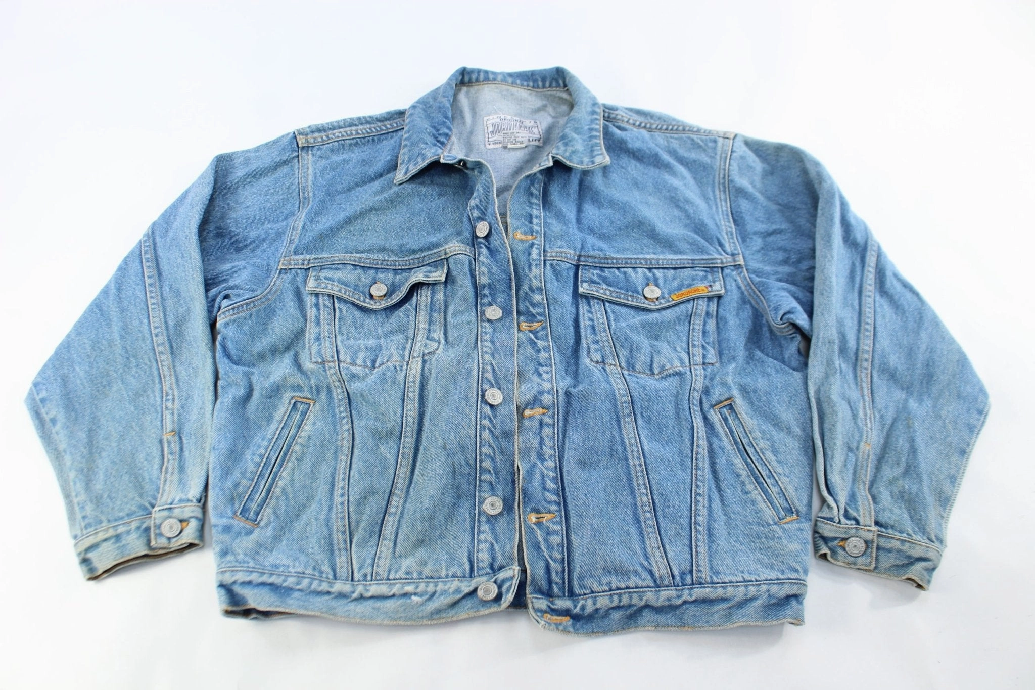 Layer Comfort Expose Original Jordache Jeanswear Light Wash Denim Jacket