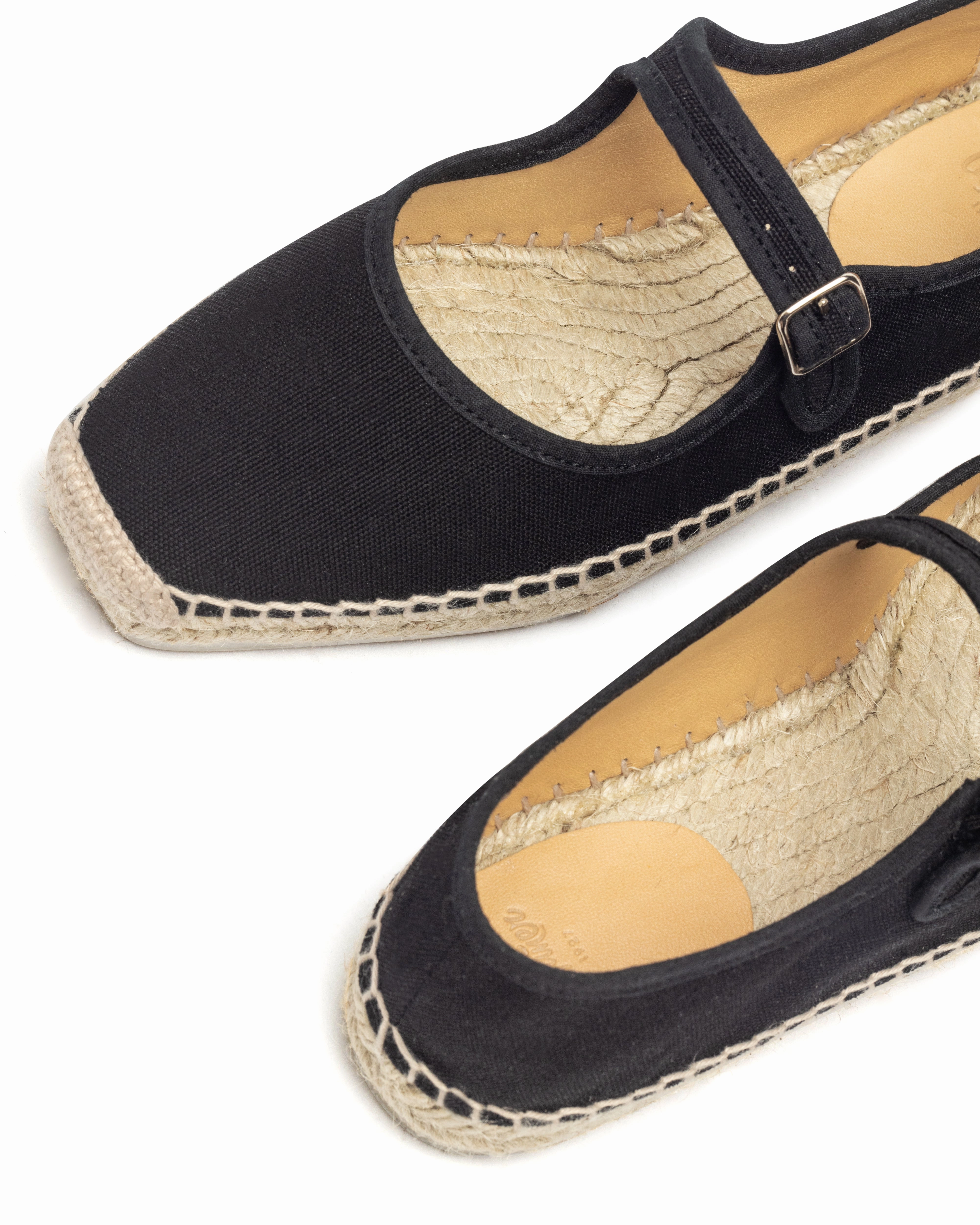 Grab And Go Padua Mary Jane Negro Espadrille