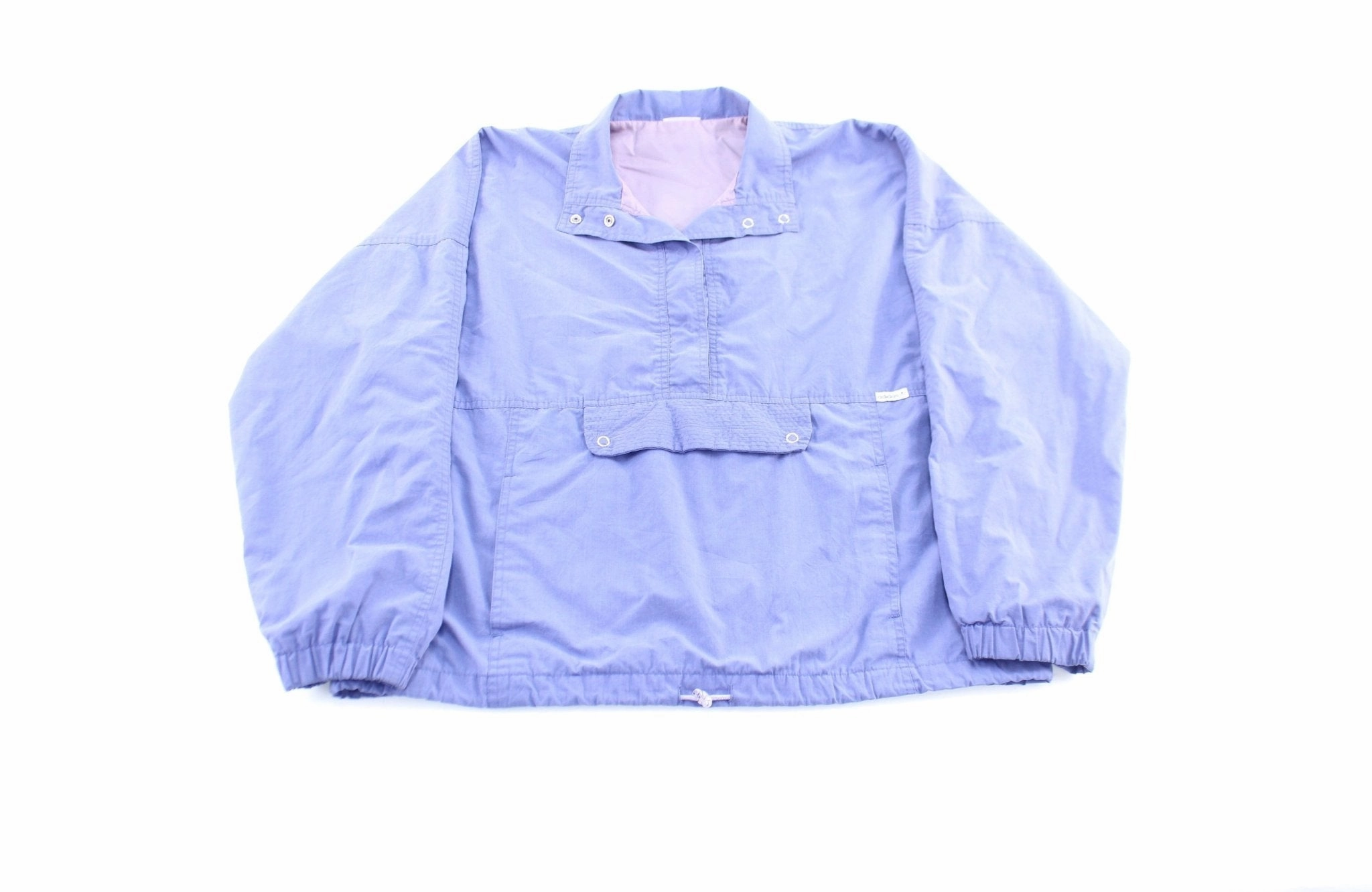 Street Ready Women's 90's Adidas Logo Purple Pullover Jacket