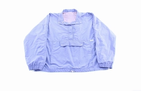 Street Ready Women's 90's Adidas Logo Purple Pullover Jacket