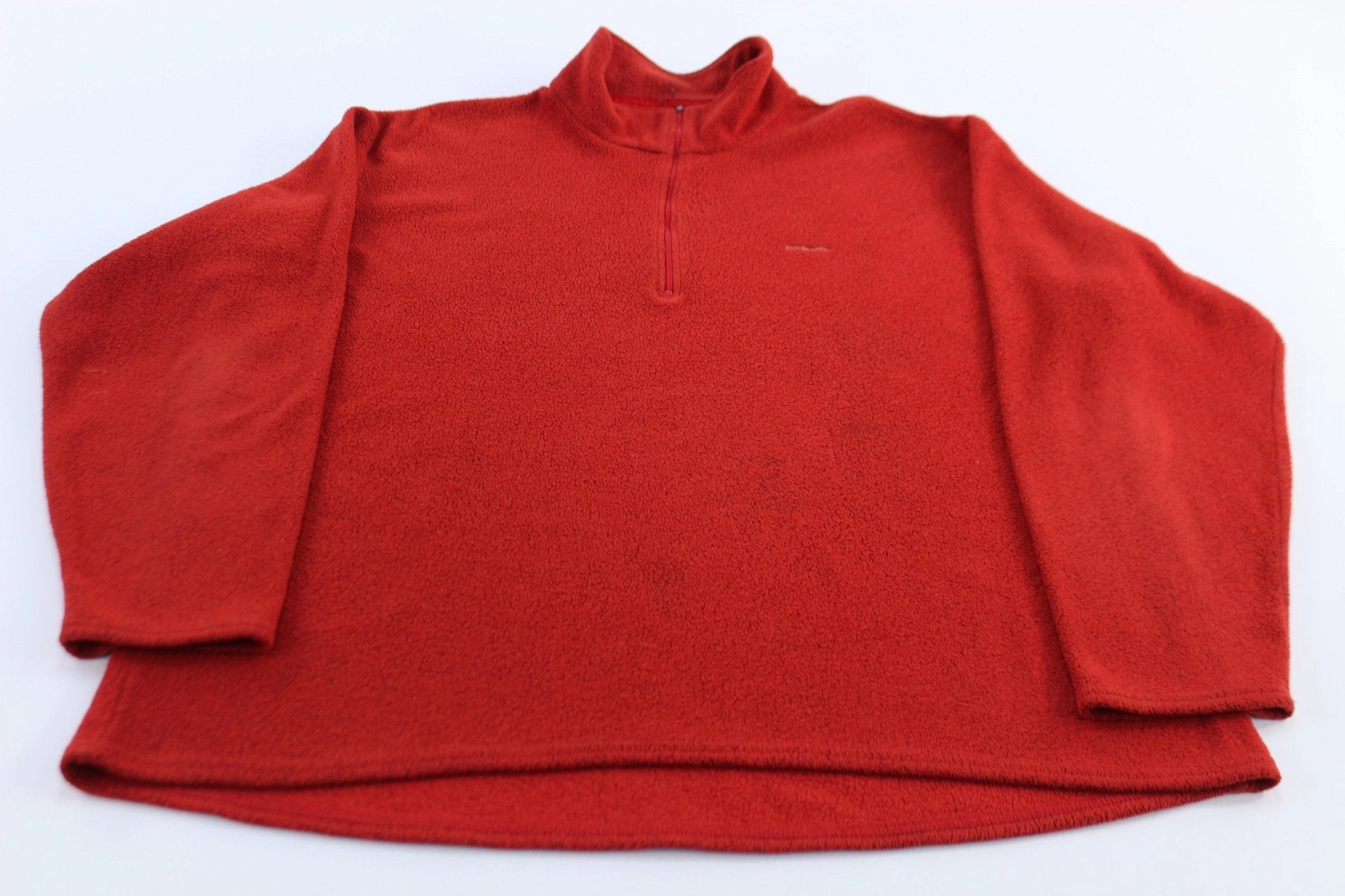 Patagonia Capilene Red/Orange Half Zip Fleece Pullover fall season