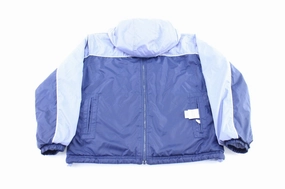 Women's Adidas Embroidered Logo Light Purple Reversible Zip Up Jacket thermal layer