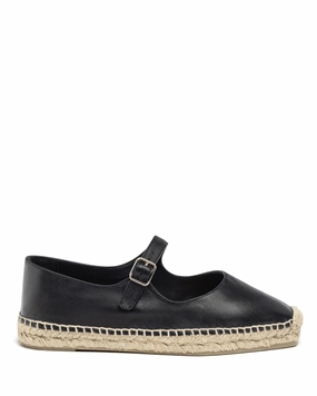 Air Walk Breath Control Pepa Mary Jane Negro Espadrille