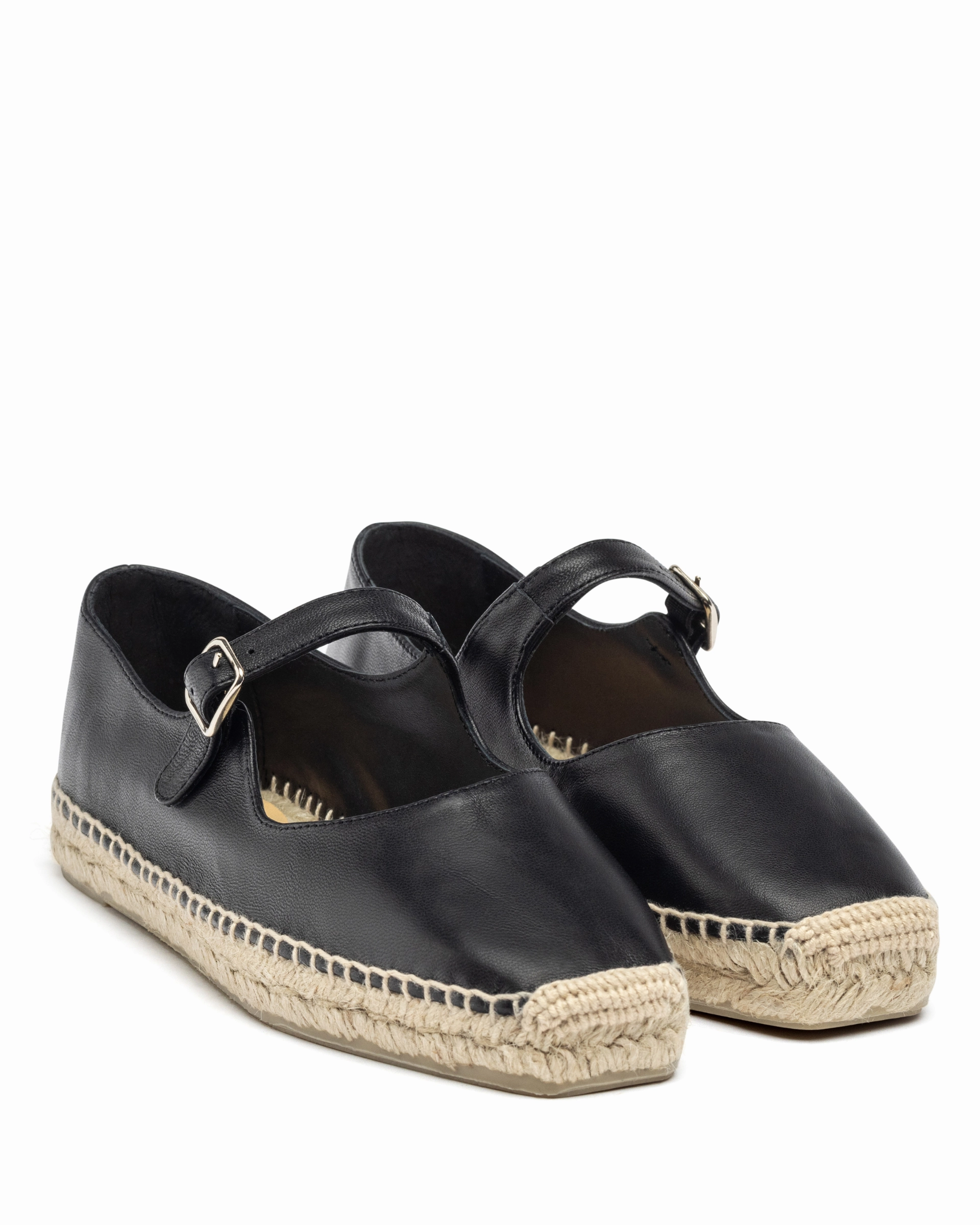 Outdoor Use Pepa Mary Jane Negro Espadrille