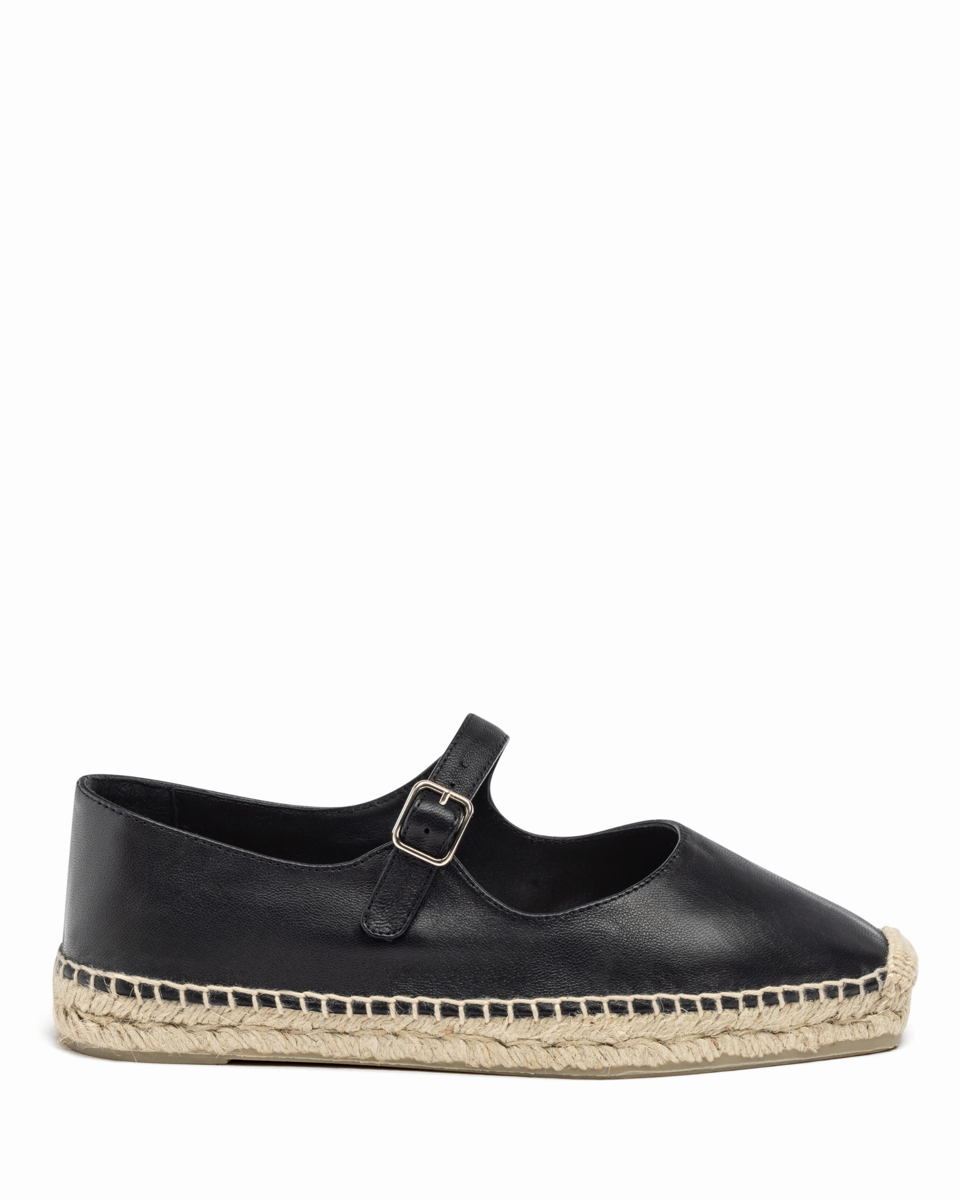 Air Walk Breath Control Pepa Mary Jane Negro Espadrille