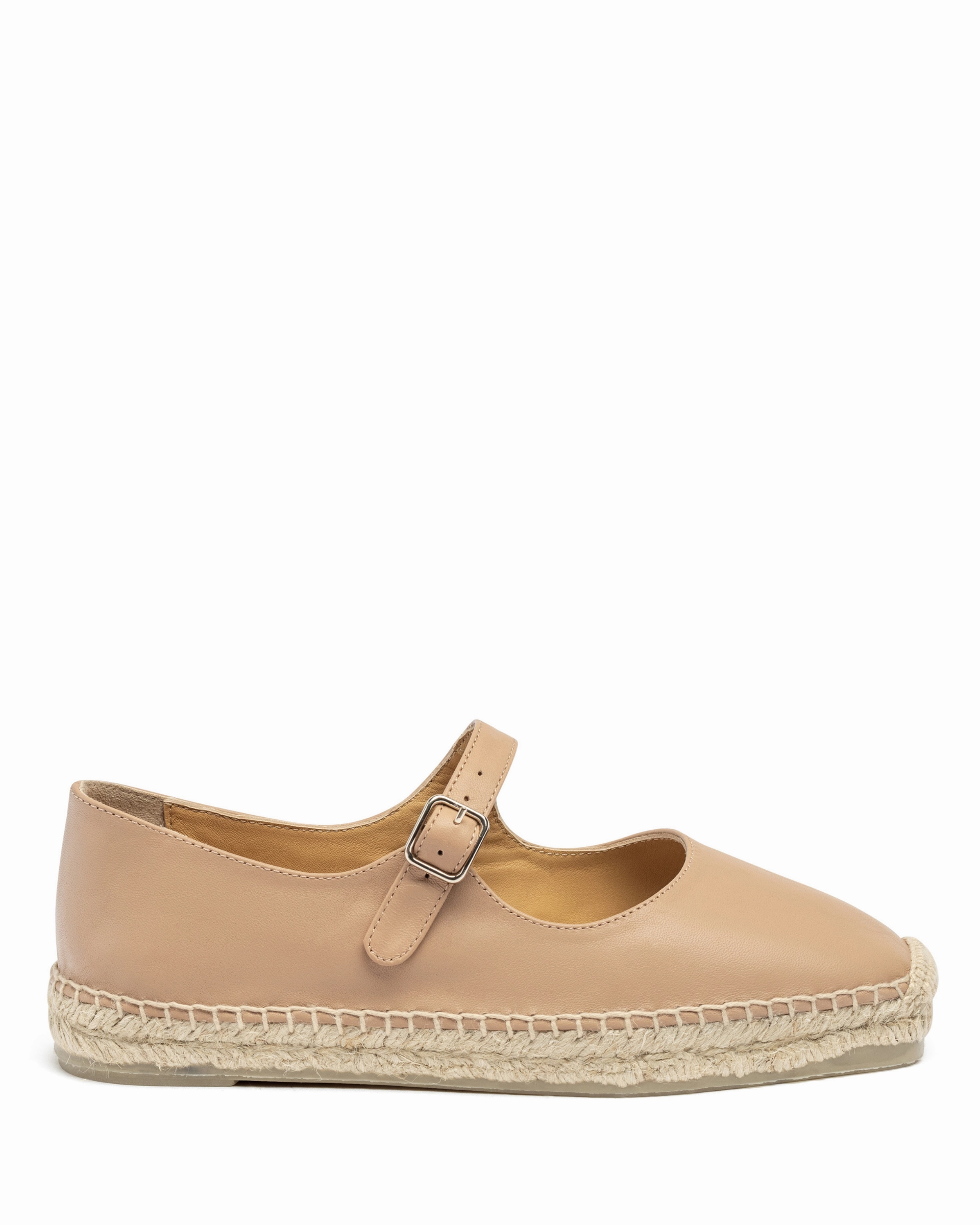 Neutral Look Pepa Mary Jane Nude Espadrille