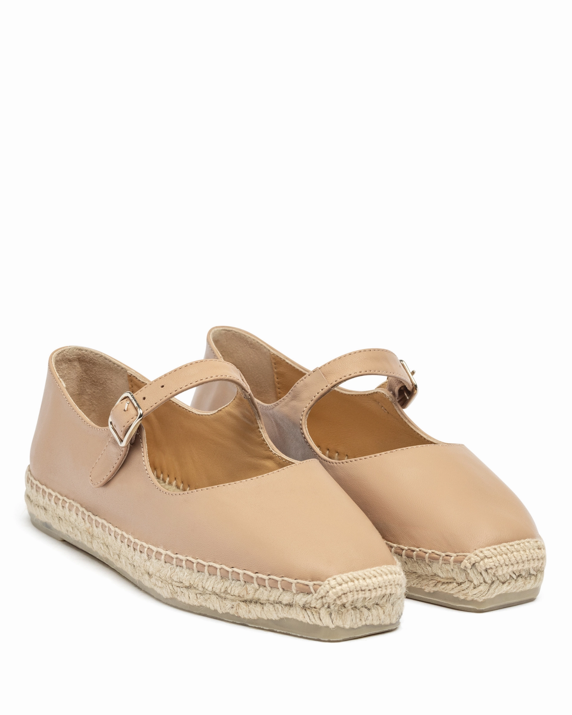 Pepa Mary Jane Nude Espadrille All-Age Fit Thick sole