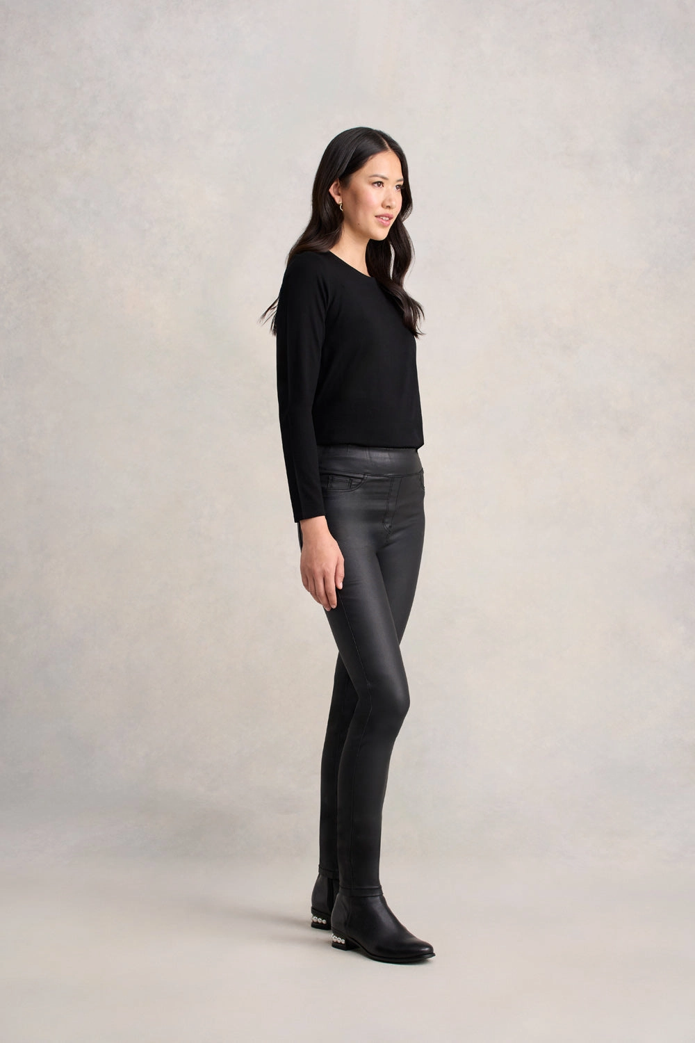 Fit Layer Bengajean? Skinny Leg Coated - Black