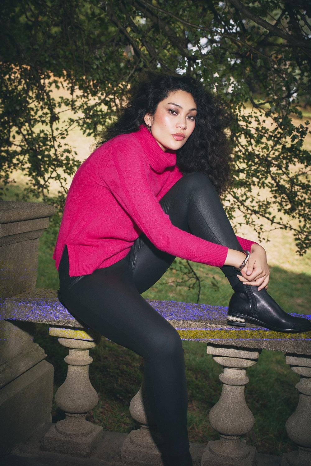 Weekend Style Casual Parent Style Office Friendly Bengajean? Skinny Leg Coated - Black