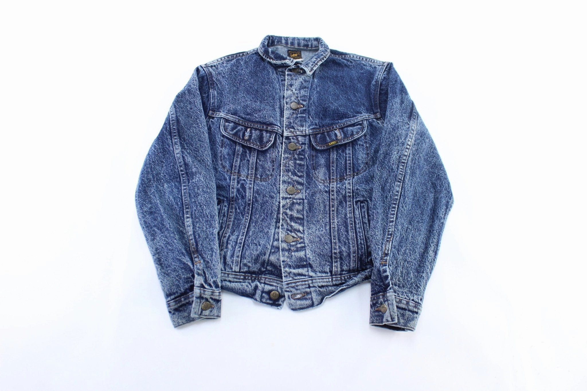 Technique Vintage Lee Acid Wash Denim Jacket