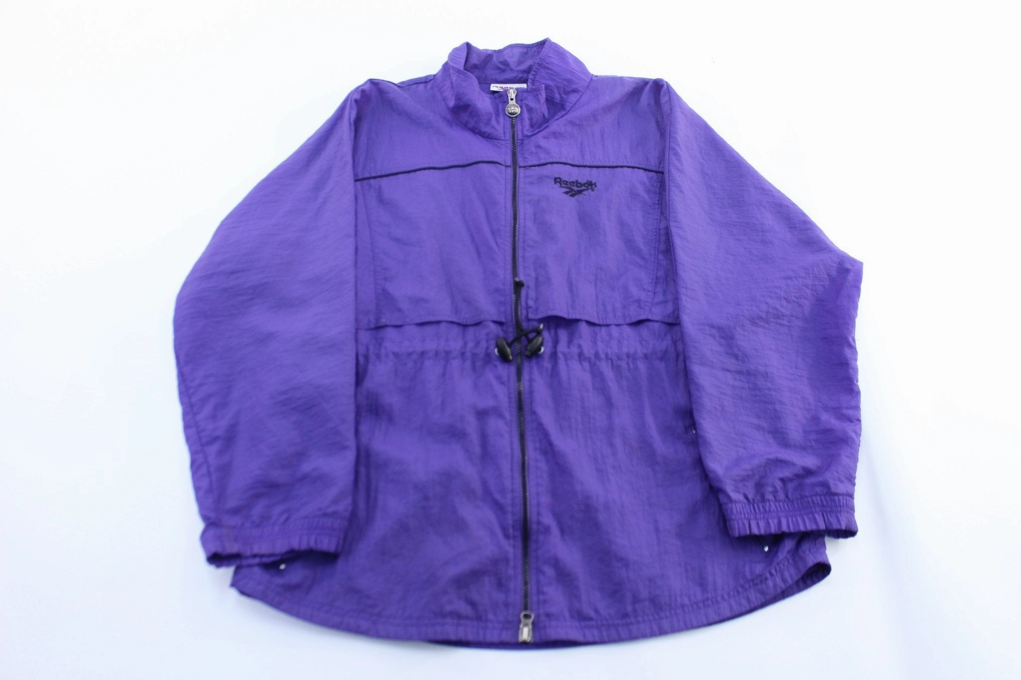 Stage Women's Reebok Embroidered Logo Purple Zip Up Jacket