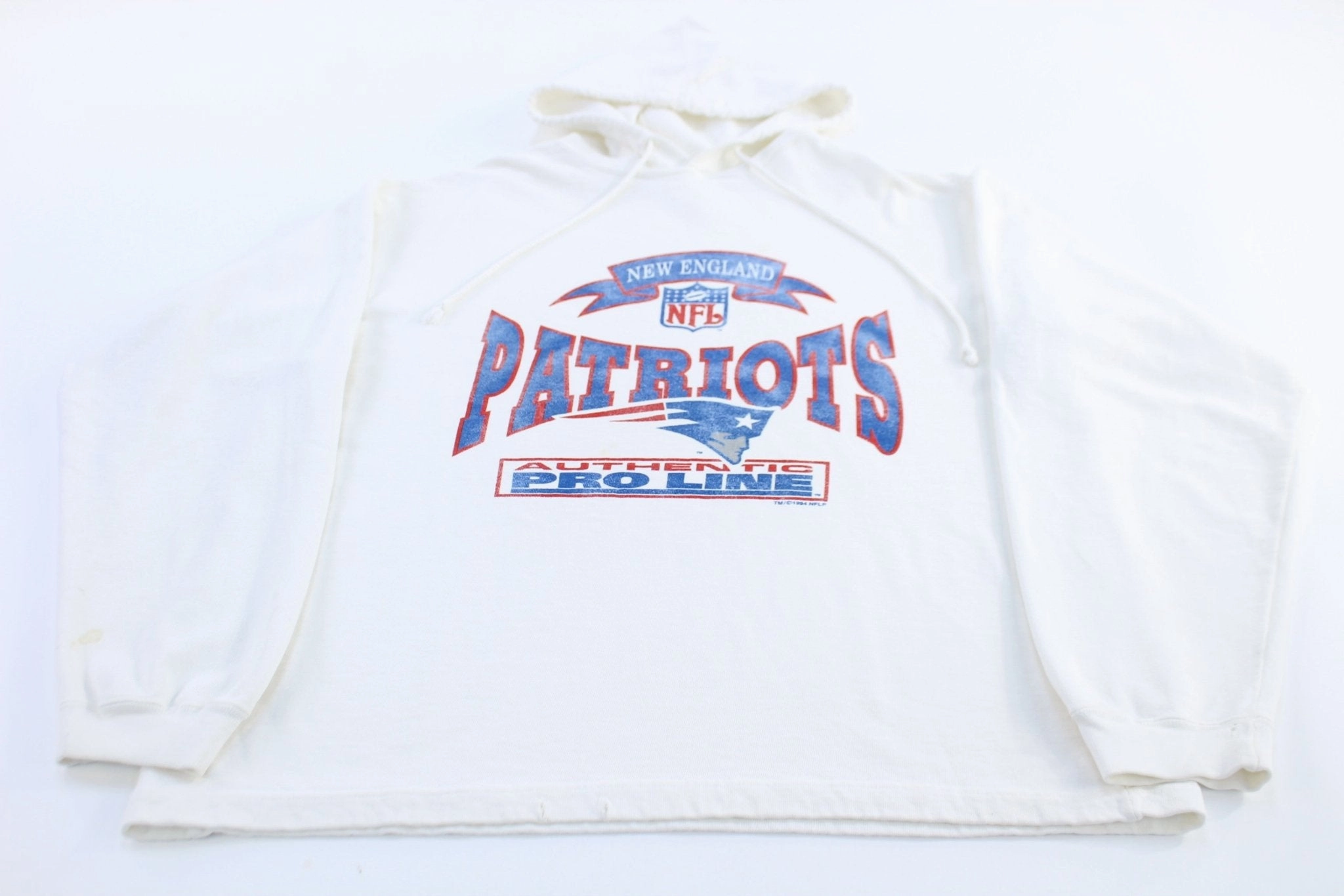 Party Outdoor Essentials 1994 New England Patriots Football Pullover Hoodie