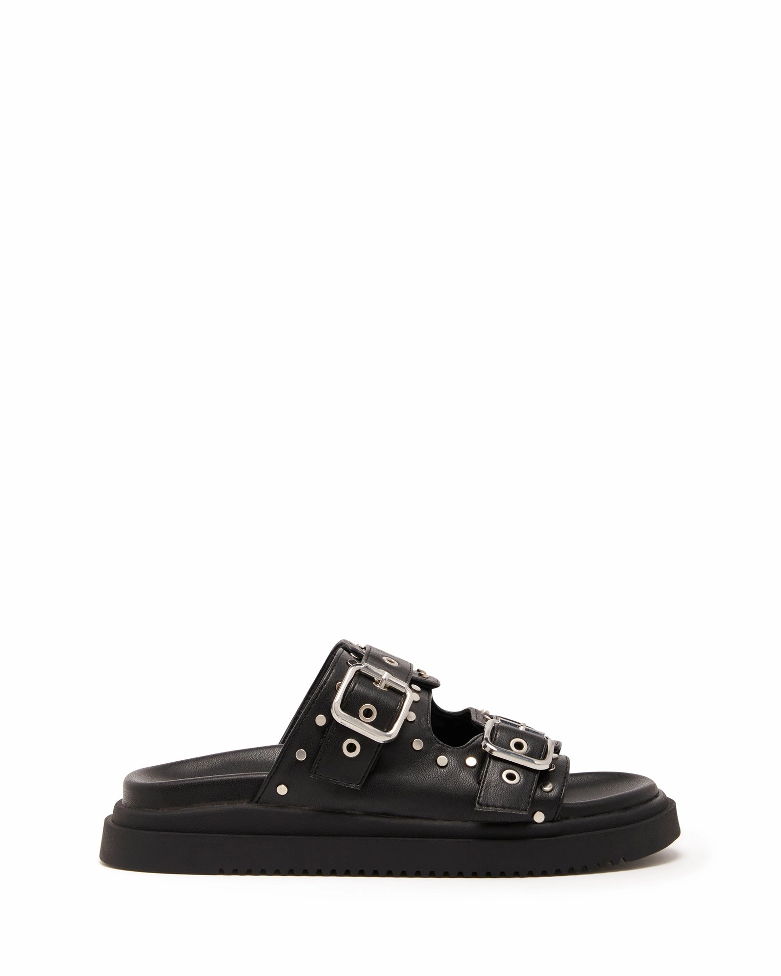 Playback Sandal Black Smooth Water-resistant