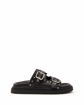 Playback Sandal Black Smooth Water-resistant