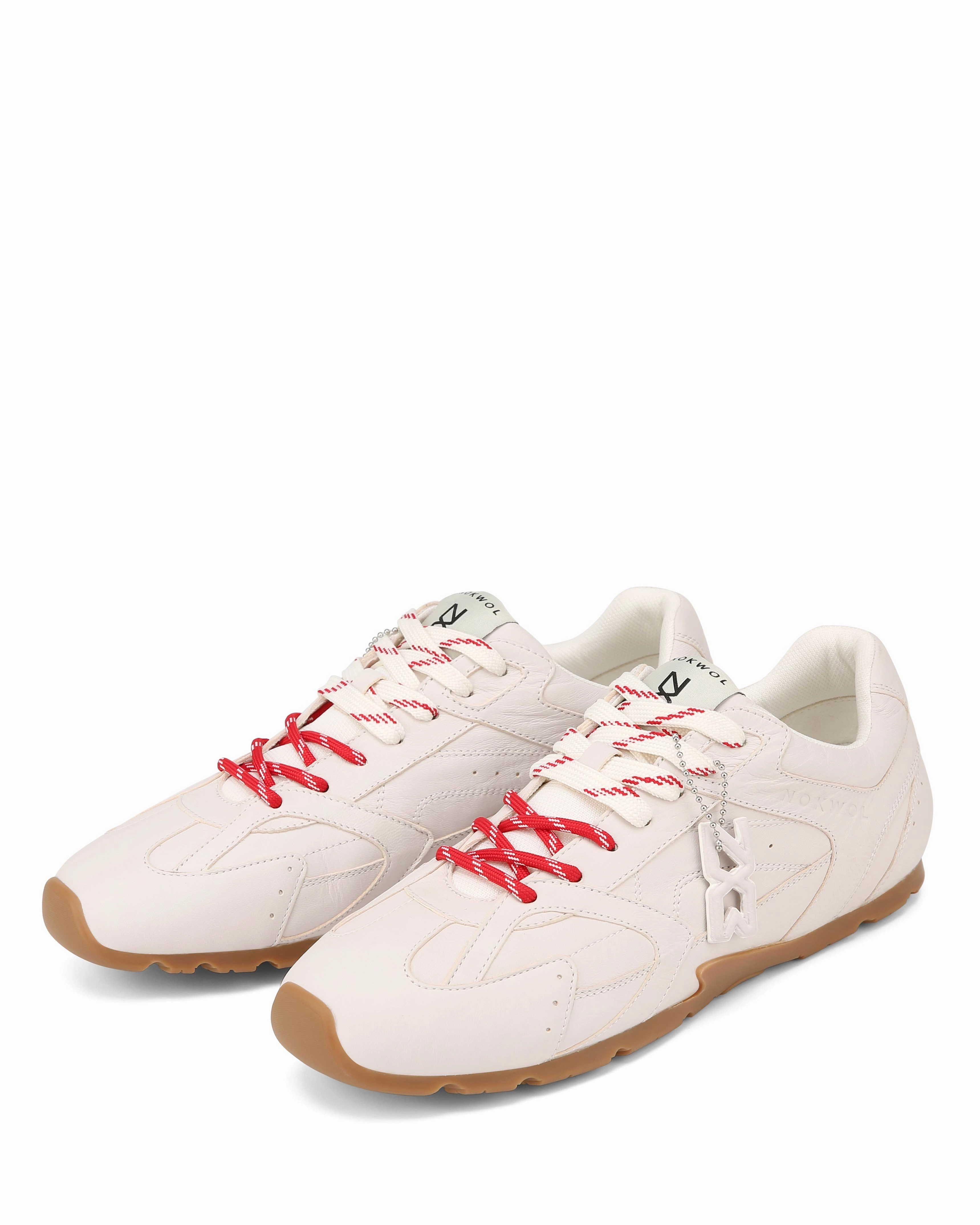 Atlas-M White Leather Agility Control Dynamic Cushioning System