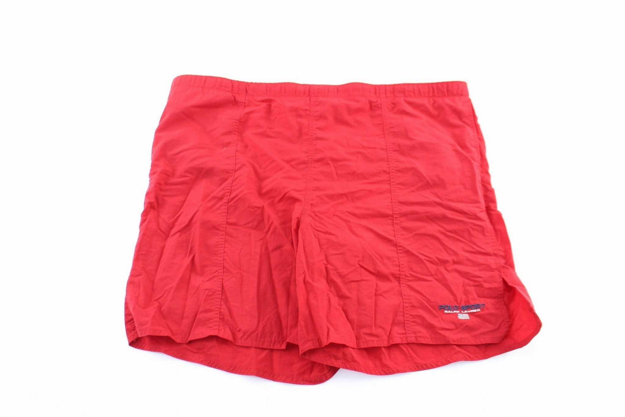 Polo Sport Ralph Lauren Embroidered Red Swim Shorts Chilly Day Ready