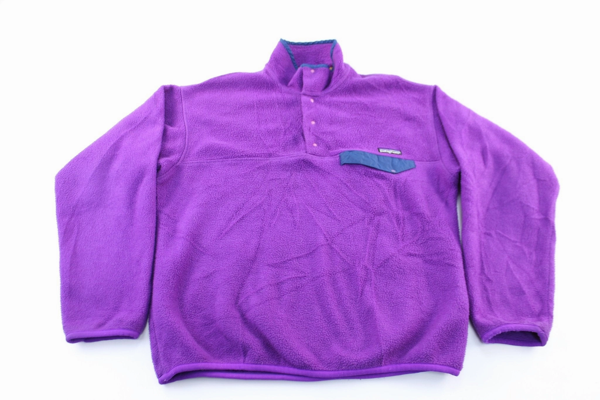 Patagonia Logo Patch Purple Pullover Jacket Review gift - giving option