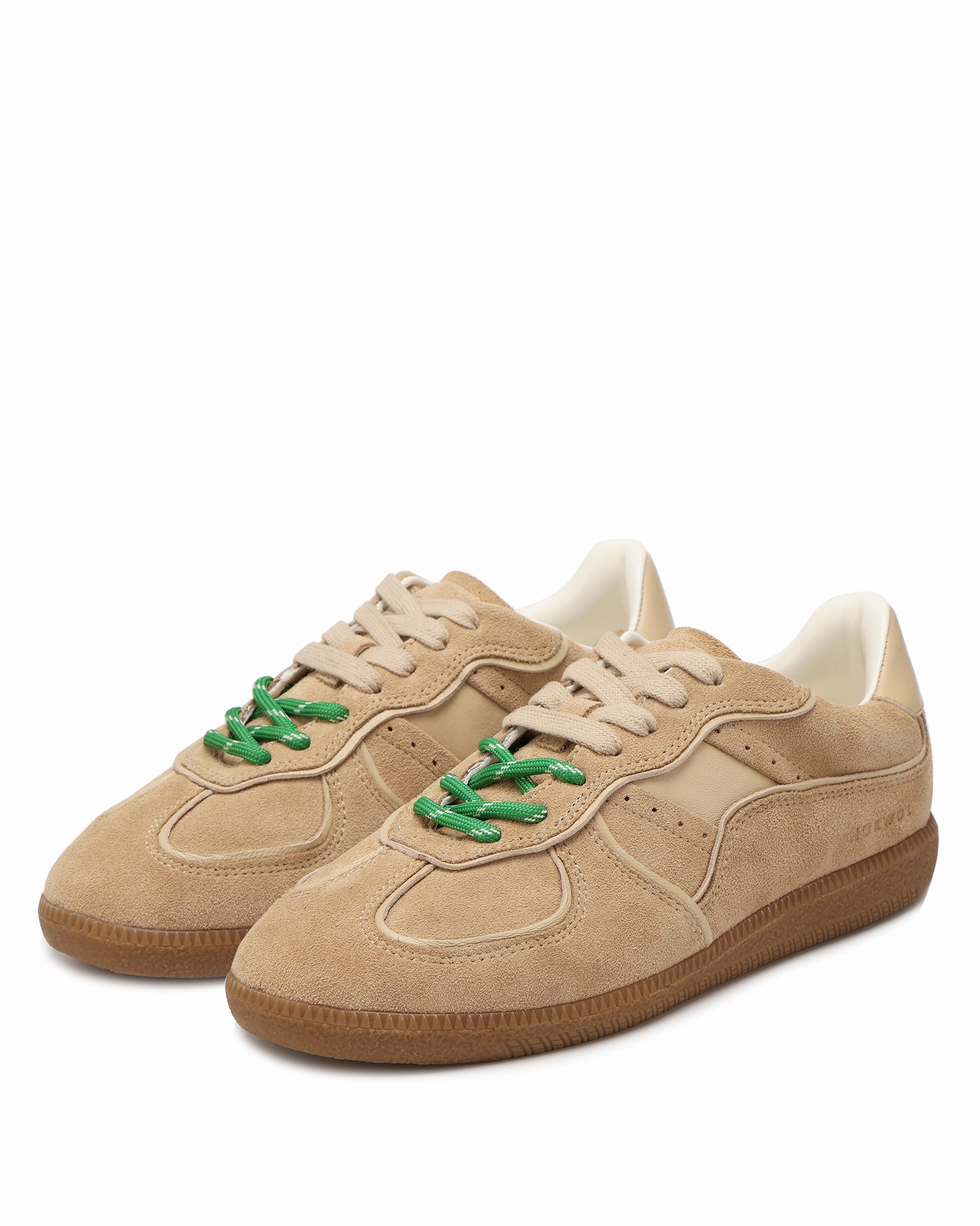 August Beige Suede Thermoplastic Heel Cup