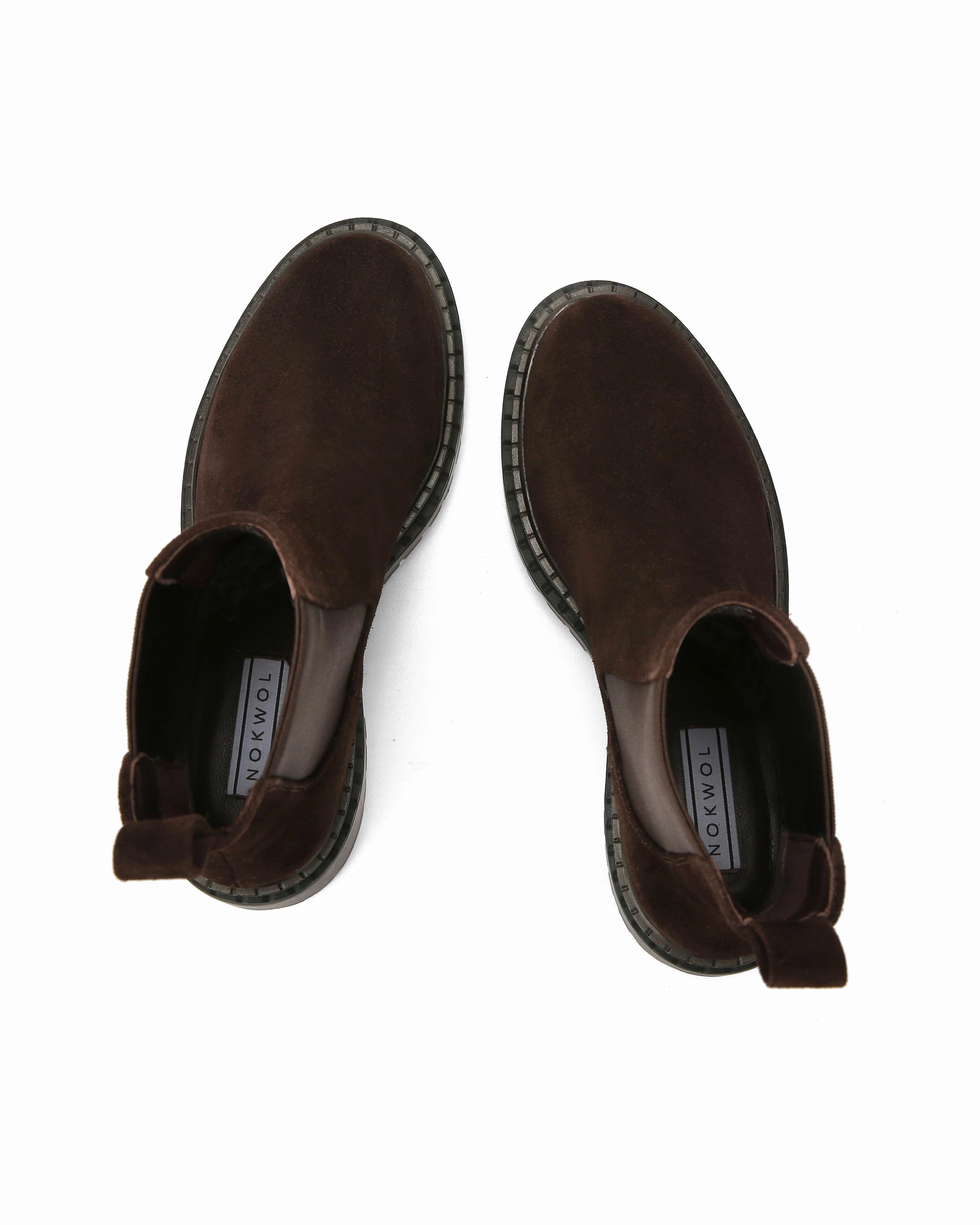 Prahran Brown Suede Comfort Pair