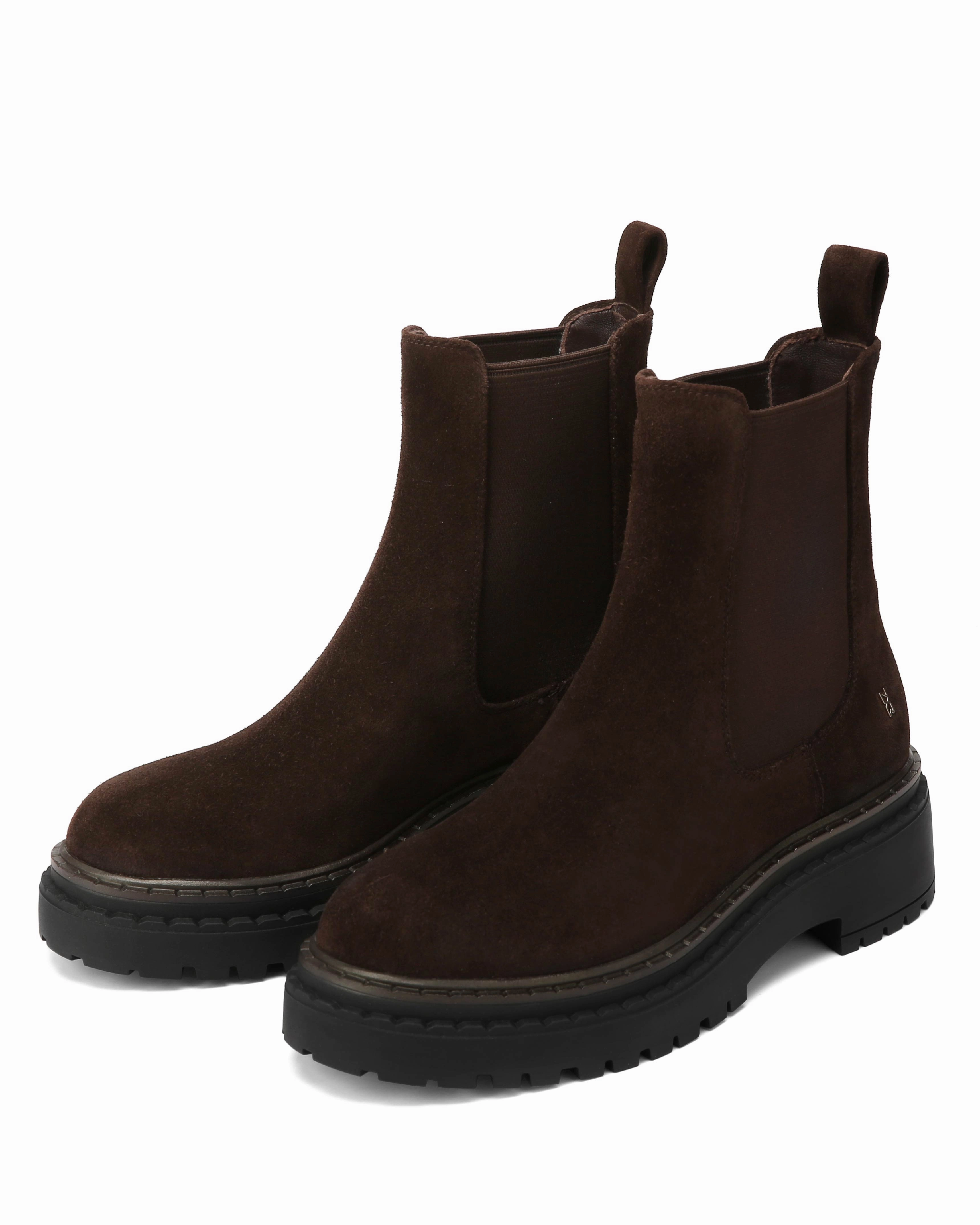 Prahran Brown Suede Simple Match