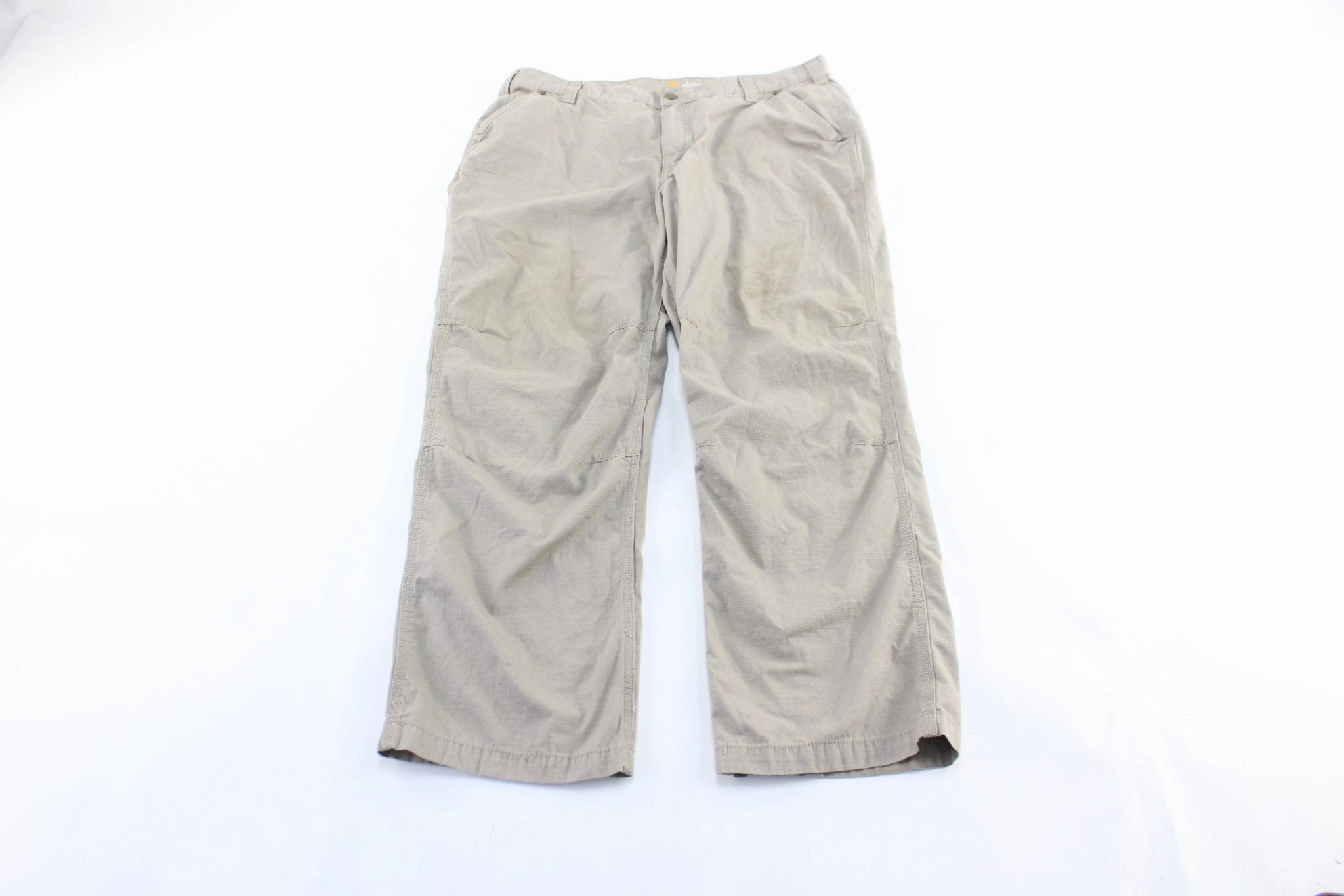 Carhartt Logo Patch Light Beige Pants Active Fit Smart Layer