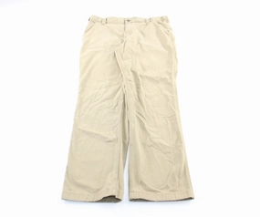 Tapered ankle Carhartt Logo Patch Tan Pants
