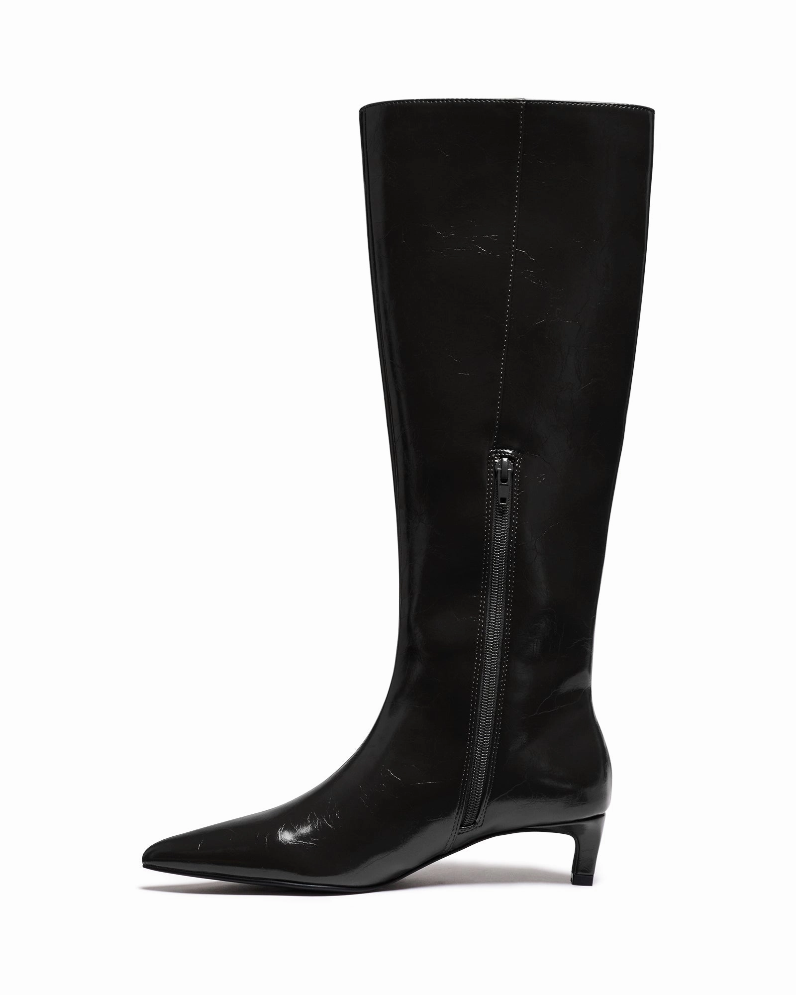 Destiny Tall Boot Black Textured Quick Drying Urban Traveler