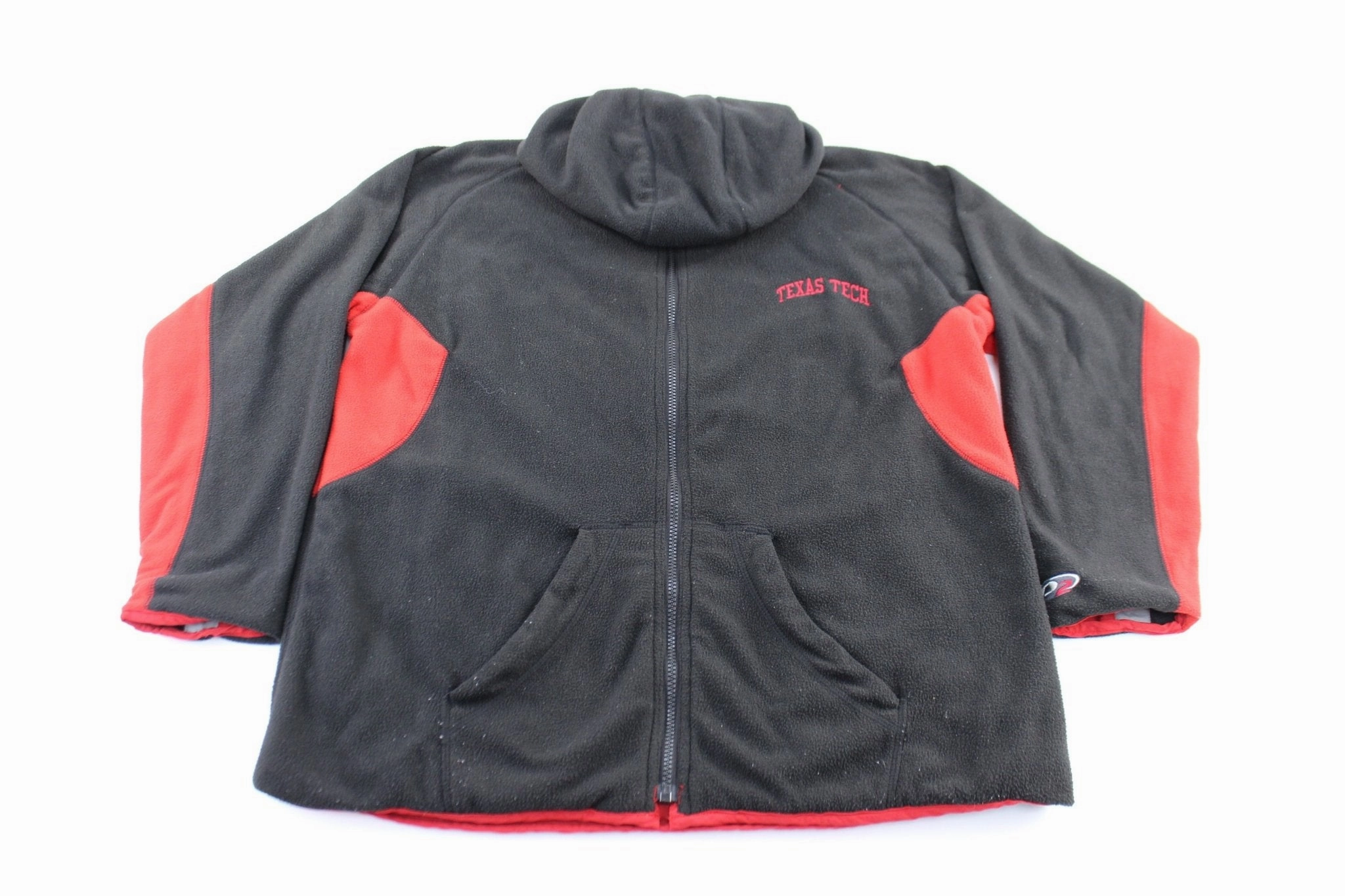 Pro Player Embroidered Texas Tech Reversible Zip Up Jacket Gravity Defying Weight