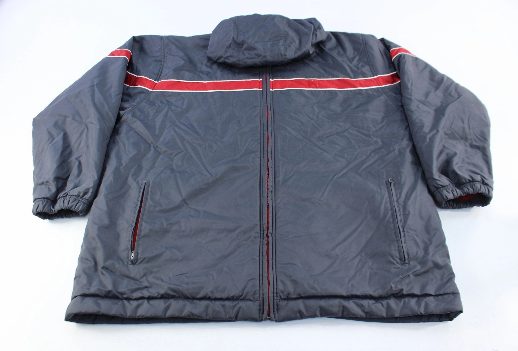 Level Nike Embroidered Logo Reversible Fleece Zip Up Jacket