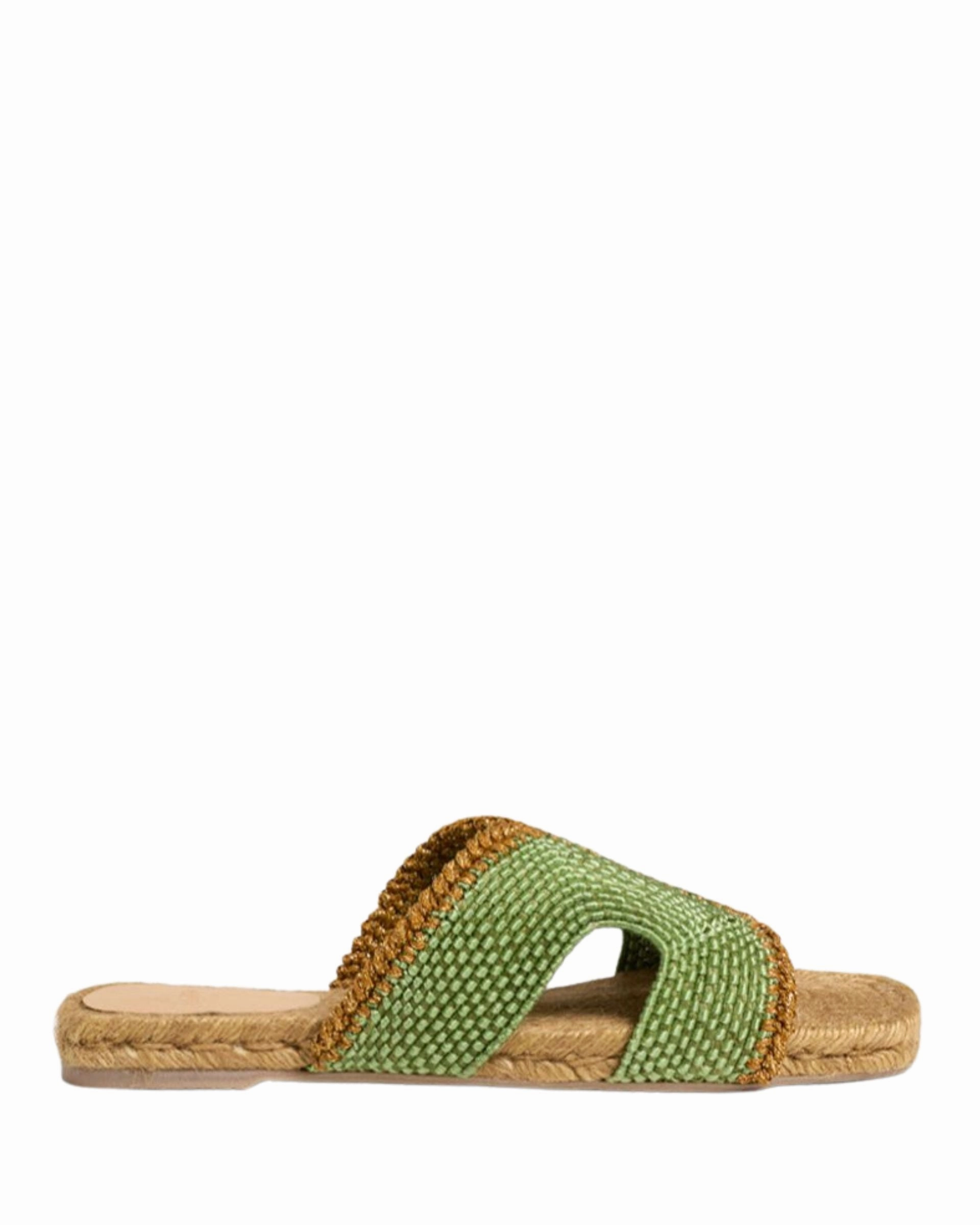 Stylish Summer Shoes All-day outdoor comfort Pura Green Sandal